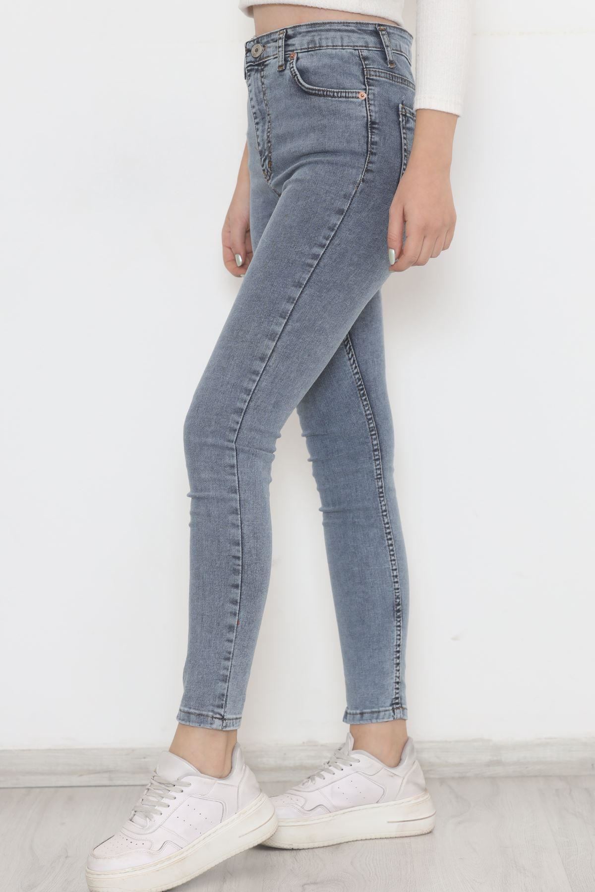 Dar Paça Kot Pantolon Mavi6 - 11918.1431.