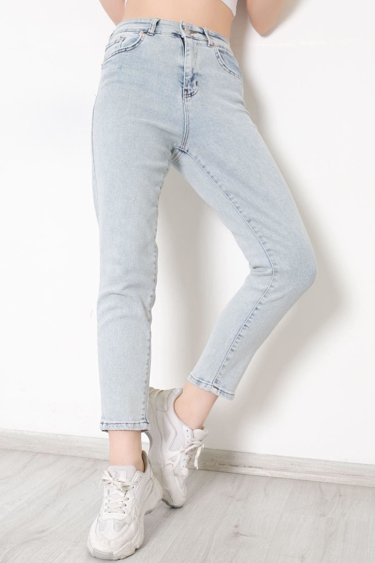 Boyfriend Kot Pantolon Buzmavi - 8756.1431.