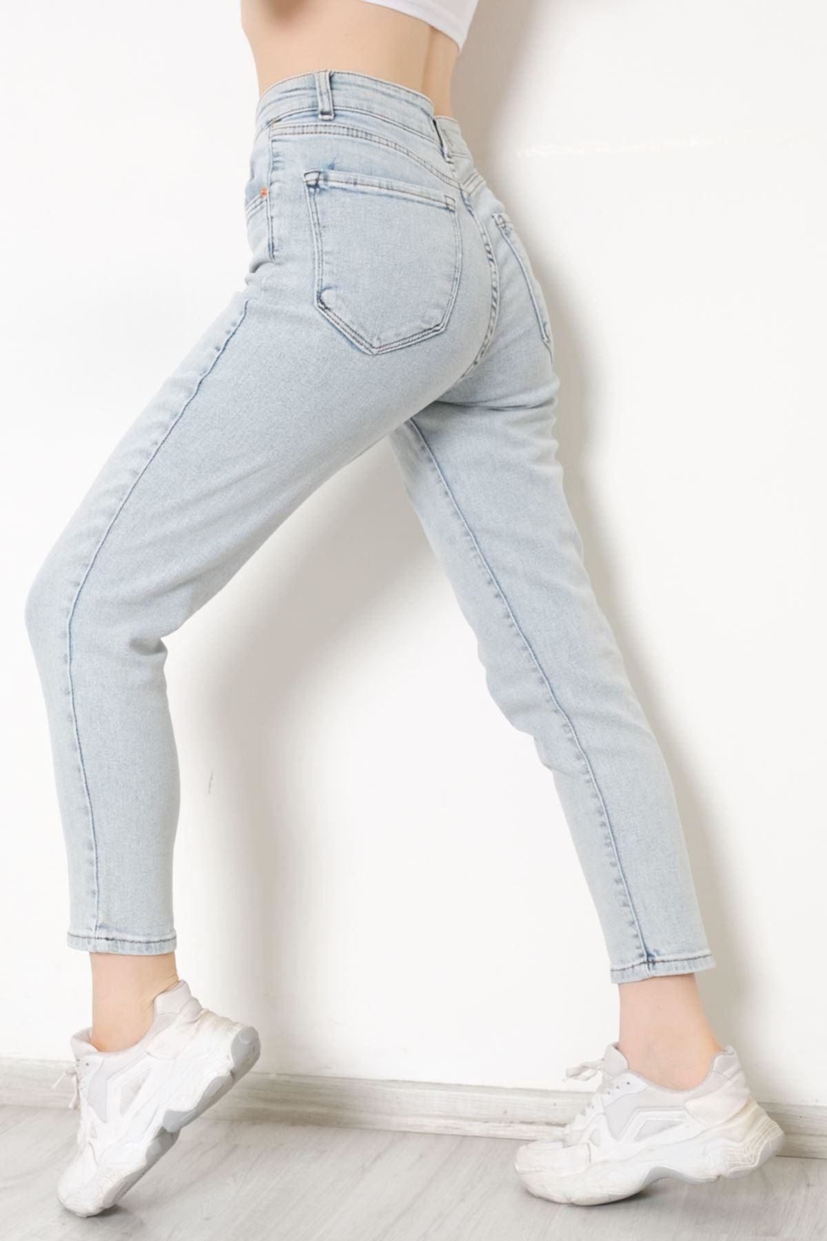 Boyfriend Kot Pantolon Buzmavi - 8756.1431.