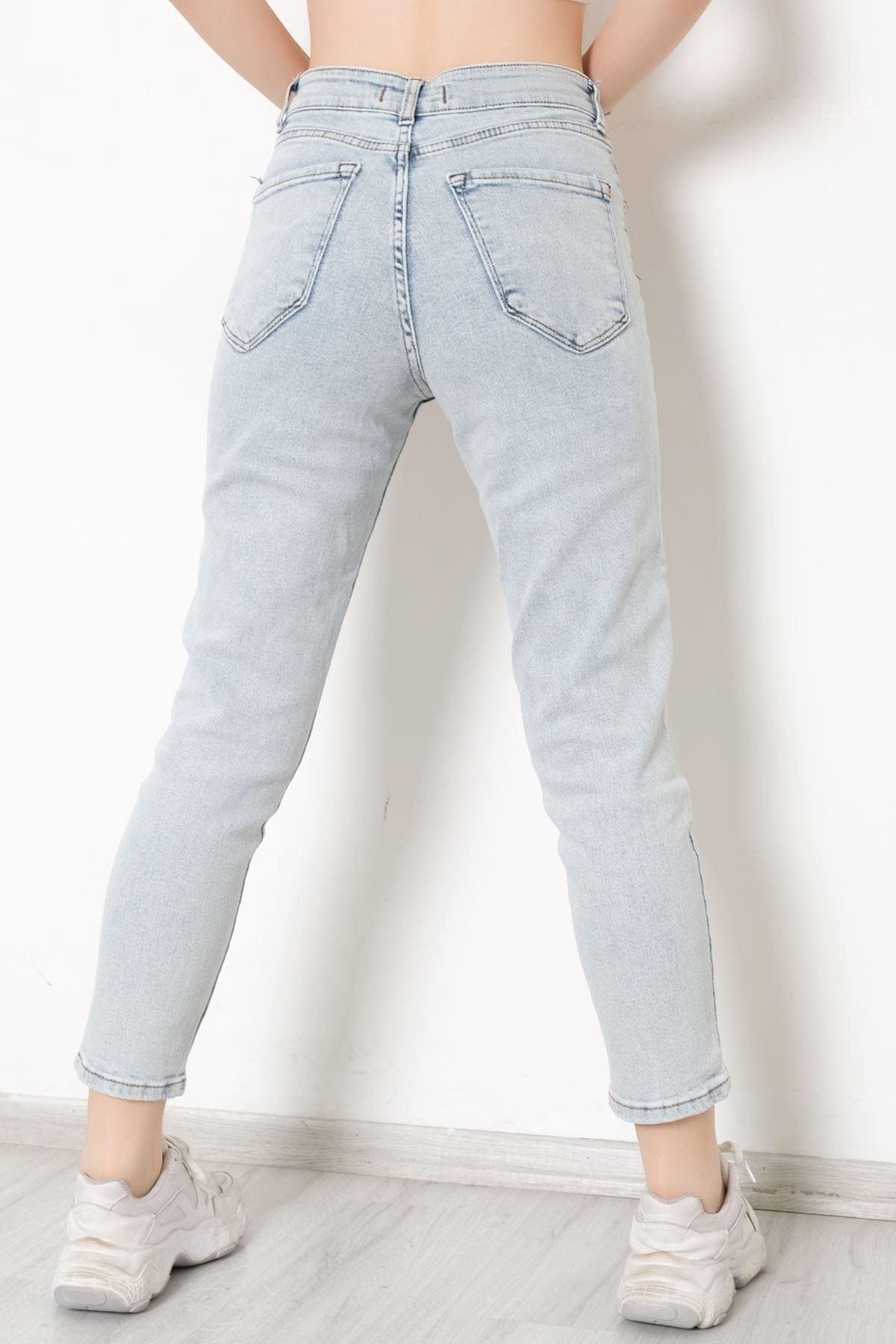 Boyfriend Kot Pantolon Buzmavi - 8756.1431.