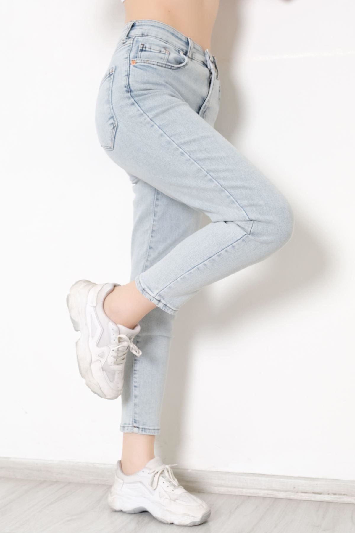 Boyfriend Kot Pantolon Buzmavi - 8756.1431.