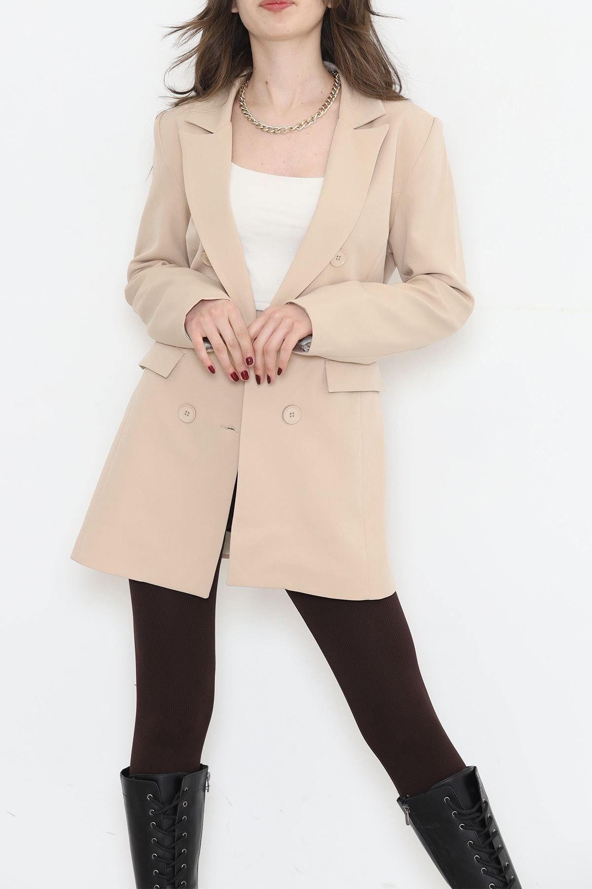Blazer Ceket Bej - 15528.791.