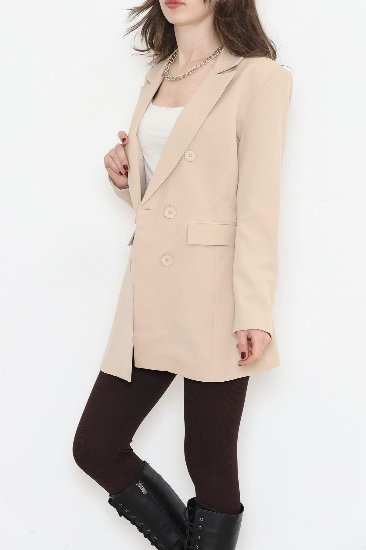 Blazer Ceket Bej - 15528.791.