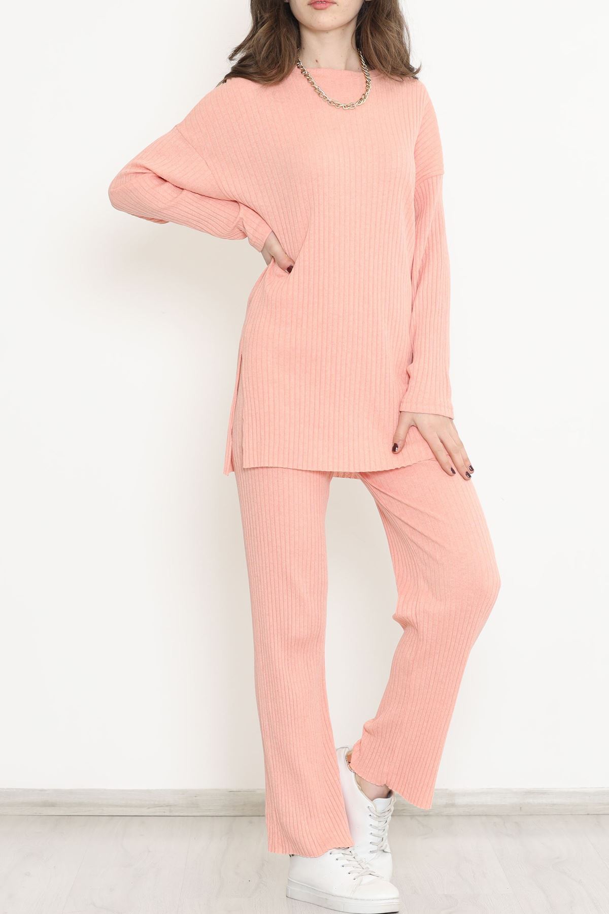 Uzun Kol Fitilli Takım Somon - 10147.1567.