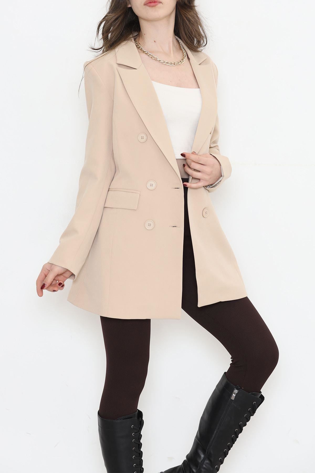 Blazer Ceket Bej - 15528.791.