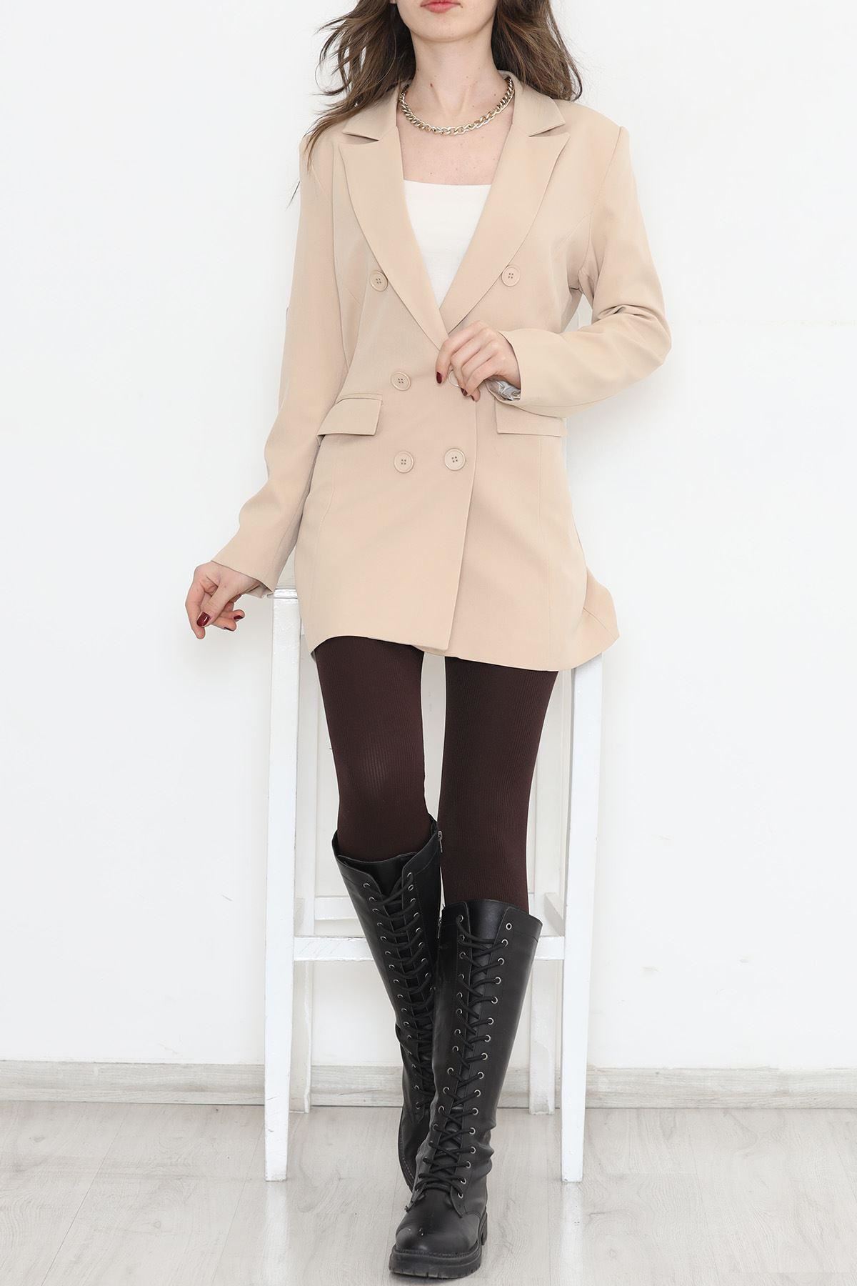 Blazer Ceket Bej - 15528.791.