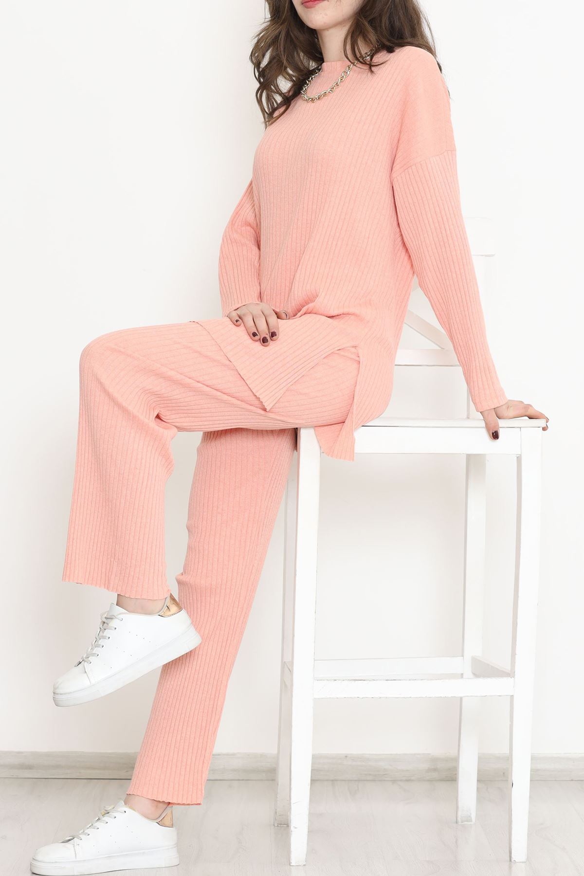 Uzun Kol Fitilli Takım Somon - 10147.1567.