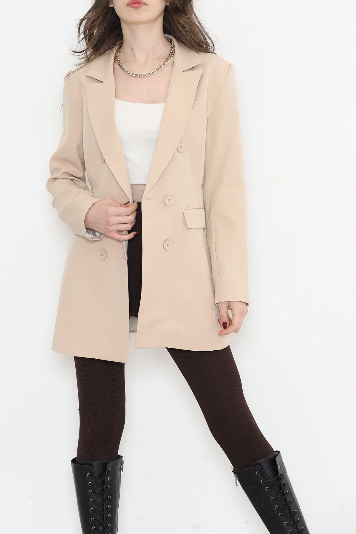 Blazer Ceket Bej - 15528.791.