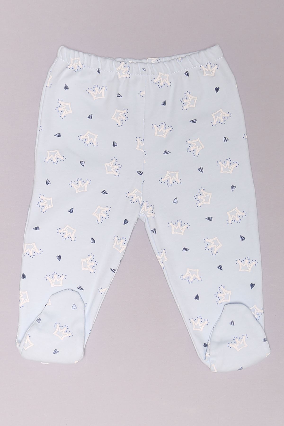 0-3 Ay Bebek Zıbın Takım Mavi - 01008.1803.