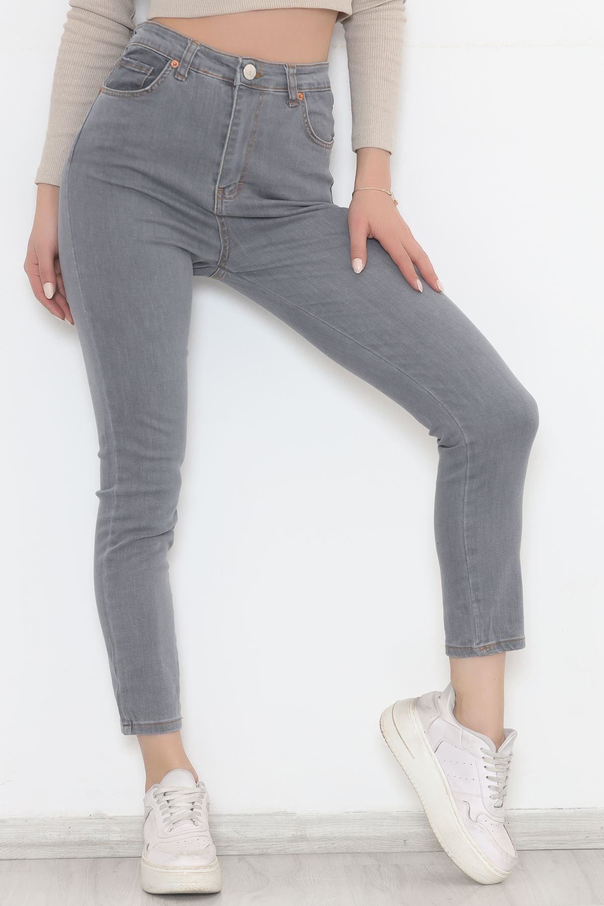 Dar Paça Kot Pantolon Gri6 - 11918.1431.