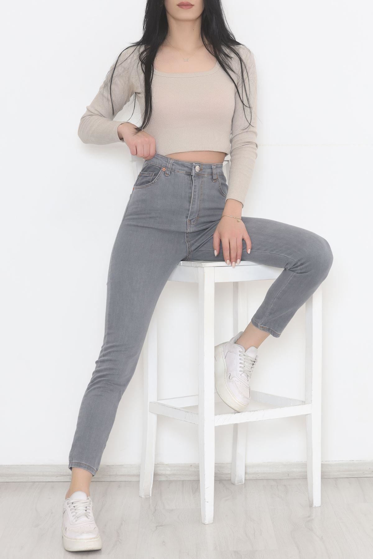 Dar Paça Kot Pantolon Gri6 - 11918.1431.