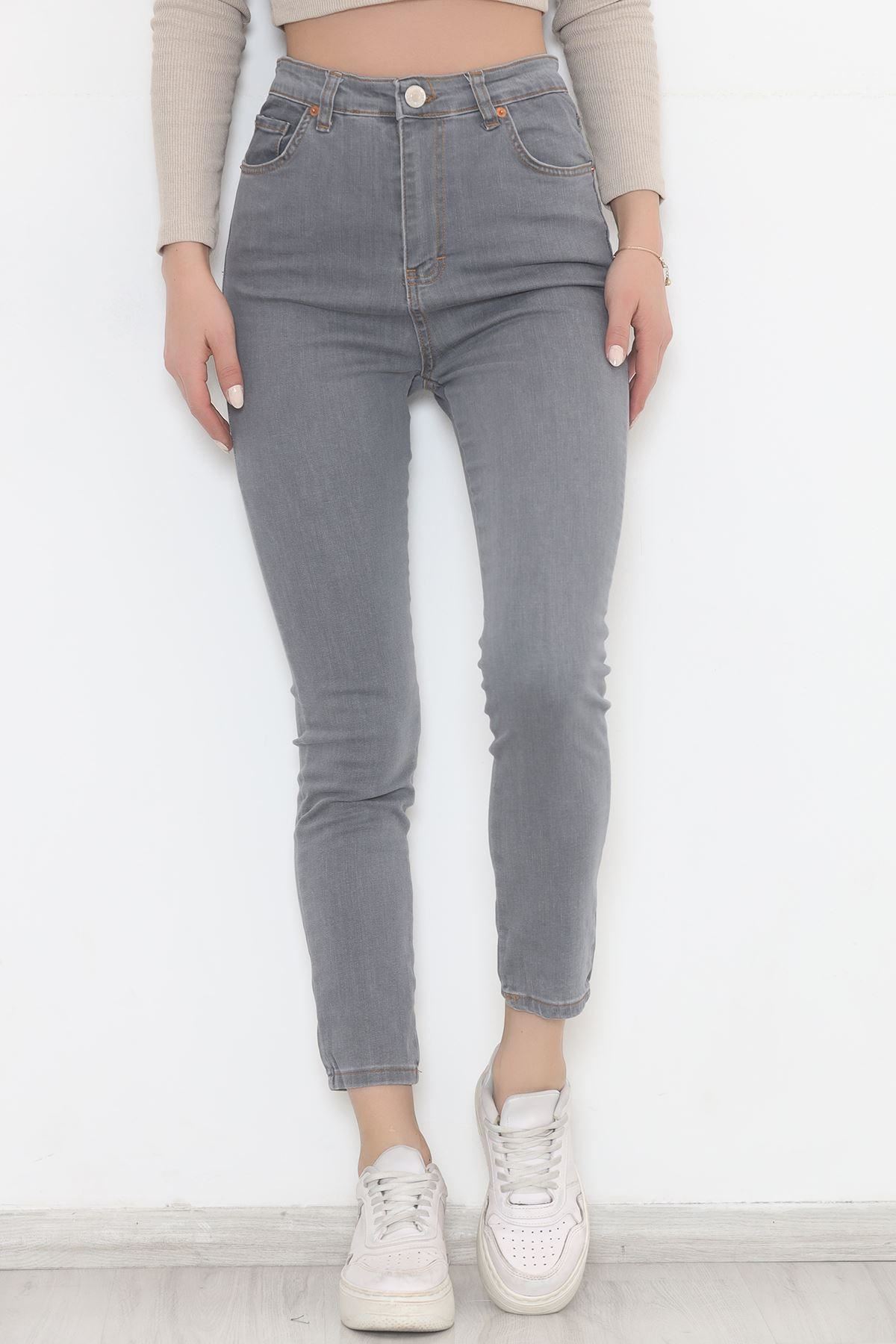 Dar Paça Kot Pantolon Gri6 - 11918.1431.