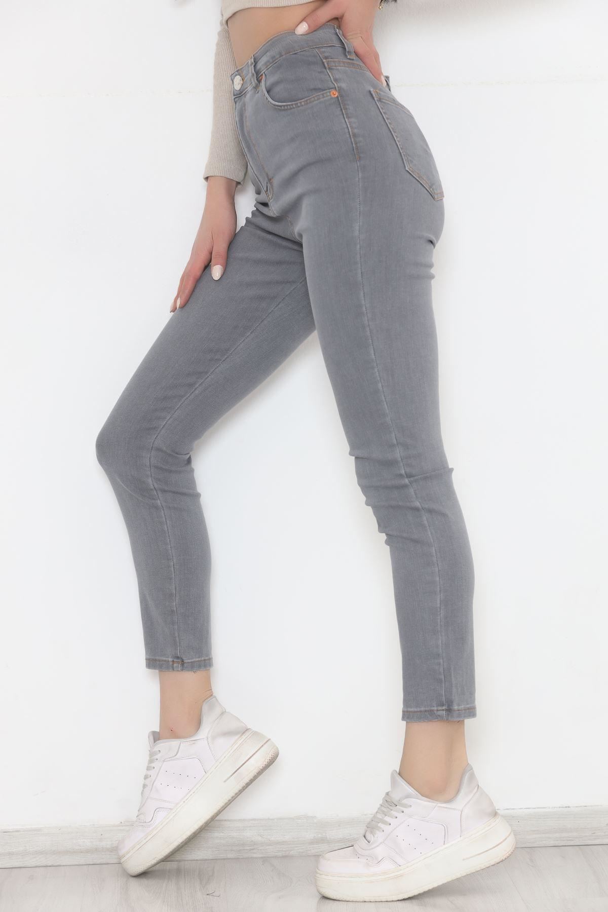 Dar Paça Kot Pantolon Gri6 - 11918.1431.