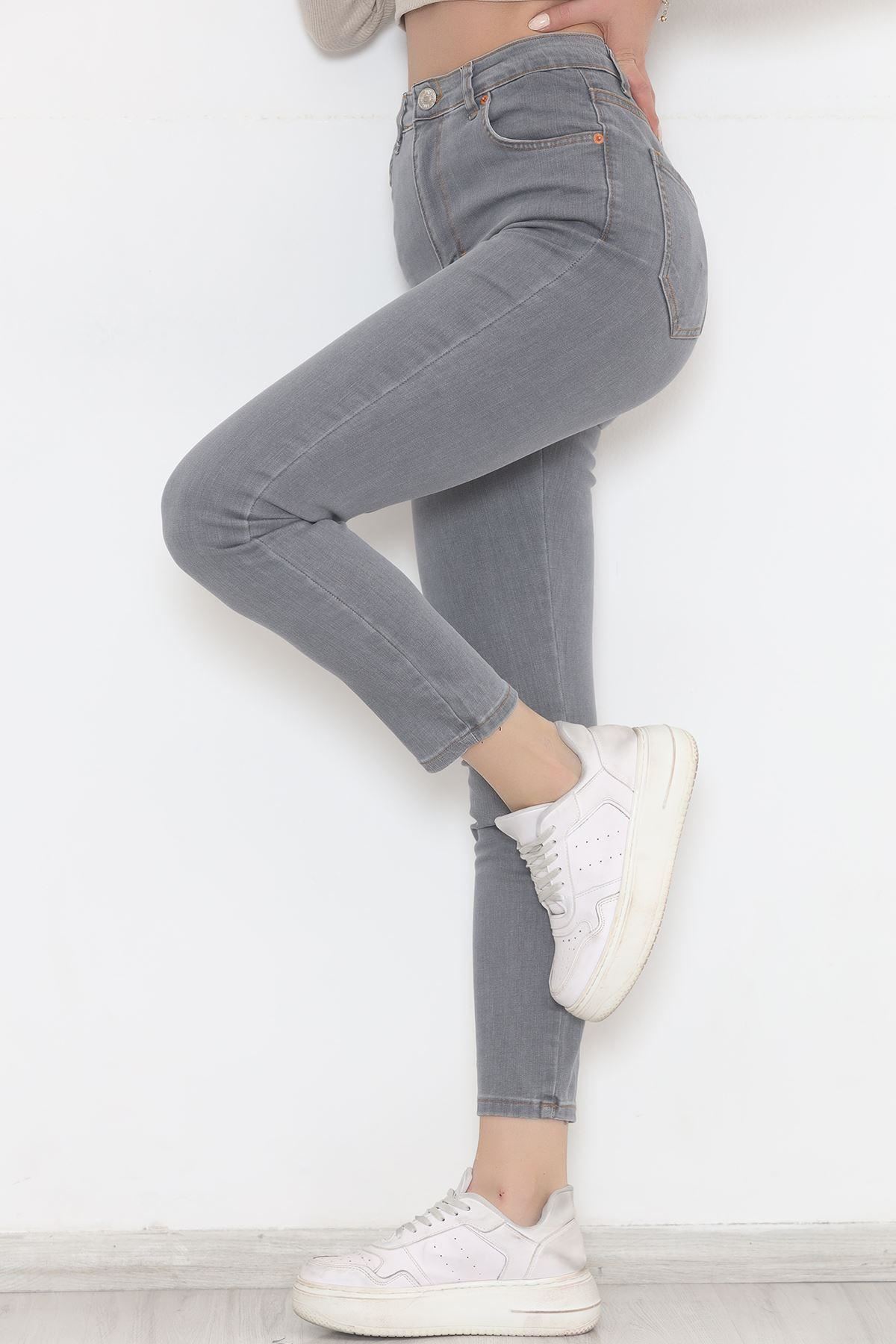 Dar Paça Kot Pantolon Gri6 - 11918.1431.