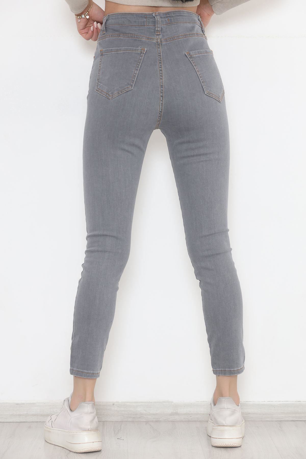 Dar Paça Kot Pantolon Gri6 - 11918.1431.