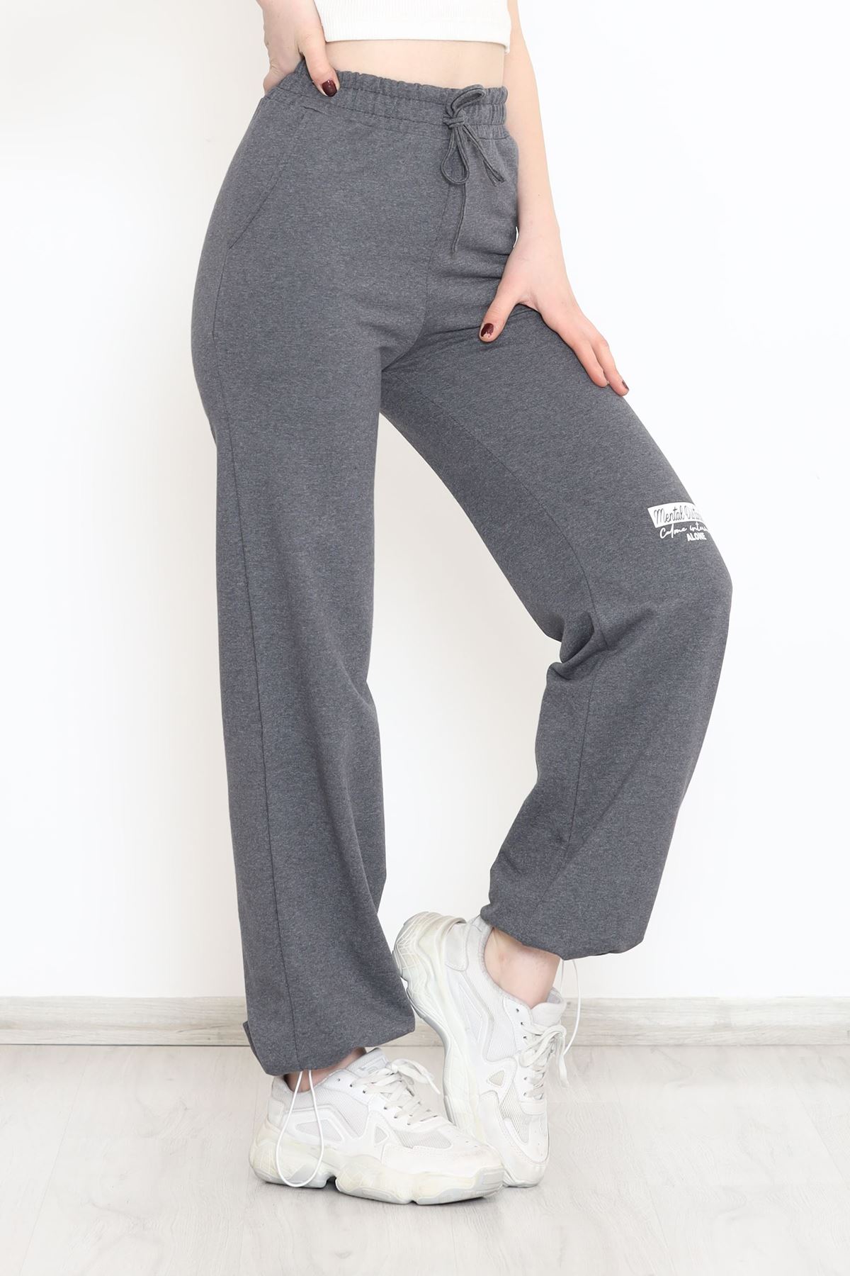 Paça Stoperli Eşofman Altı Füme - 15076.5238.