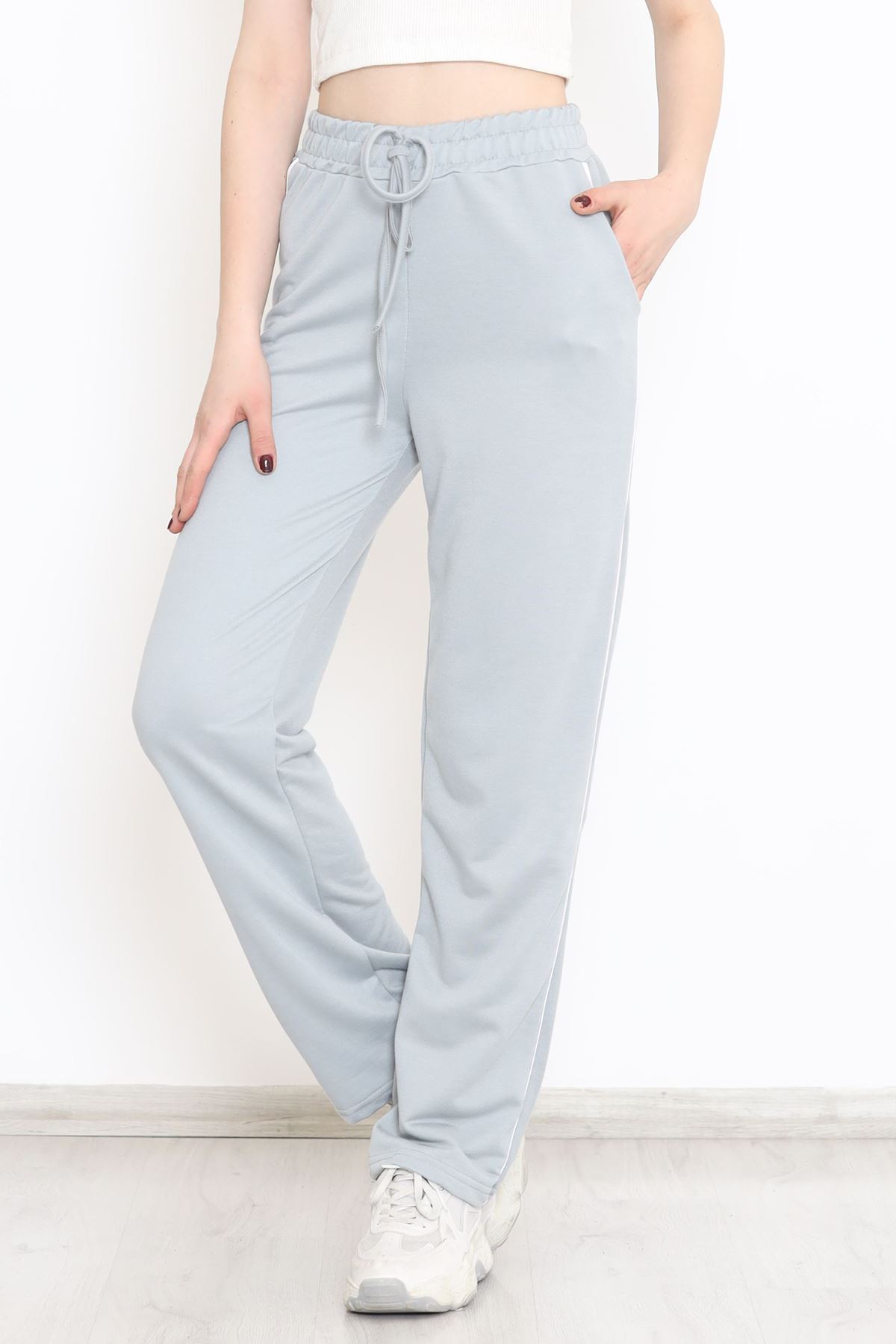 Yanı Çizgili Eşofman Altı Boyalıgri - 15084.5238.