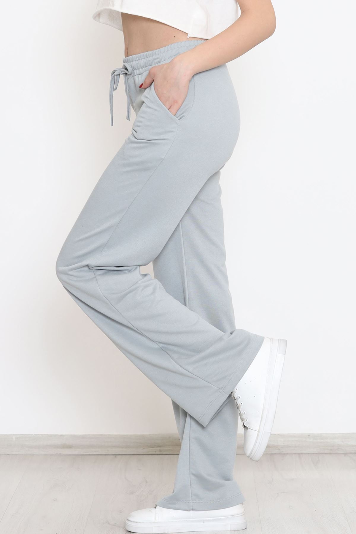 Bol Paça Eşofman Altı Boyalıgri - 15077.5238.