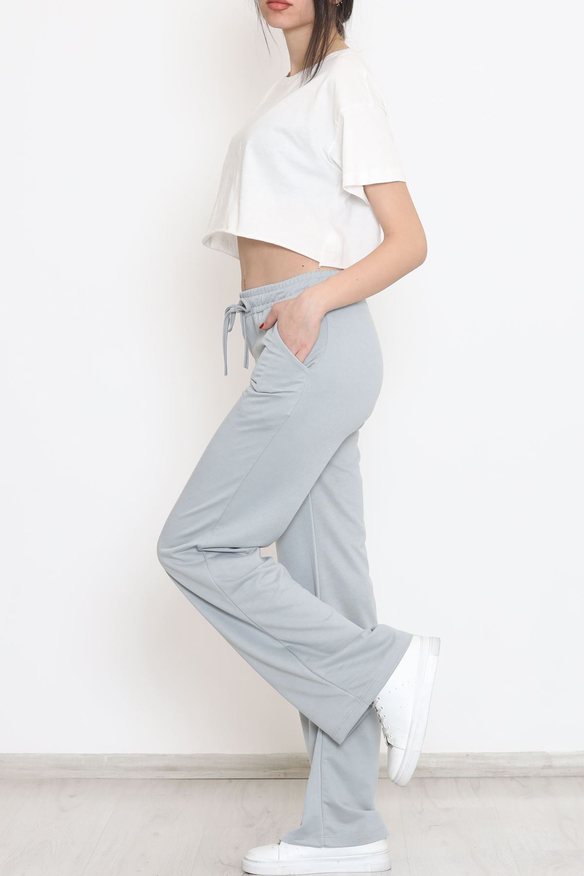 Bol Paça Eşofman Altı Boyalıgri - 15077.5238.