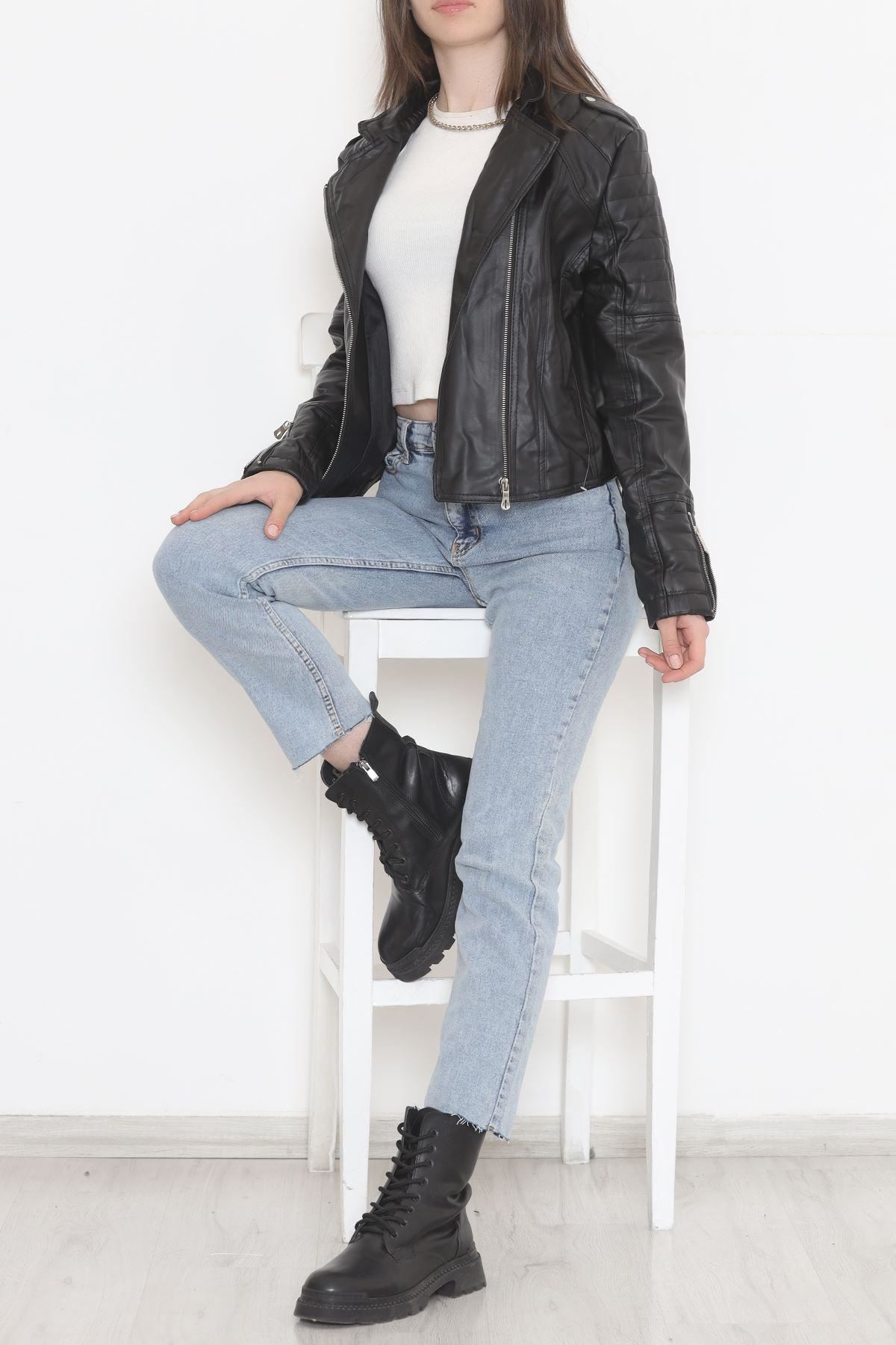 Deri Ceket Siyah - 1003.146.