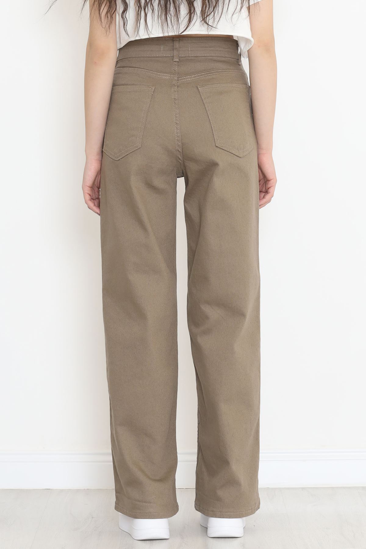 Palazzo Kot Pantolon Açıkkahve1 - 10827.1431.