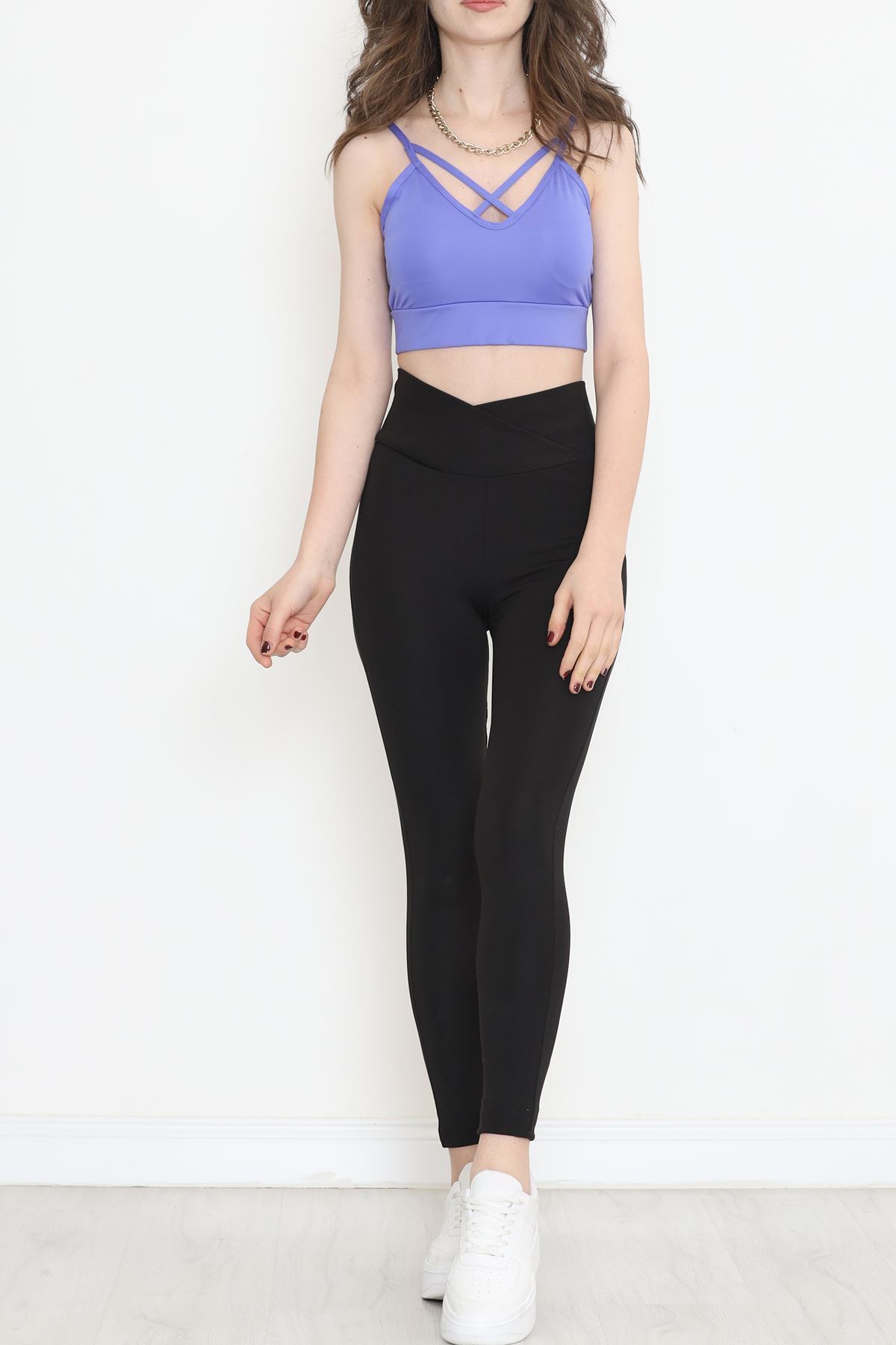 Askılı Spor Bustiyer Mavi - 9022.125.