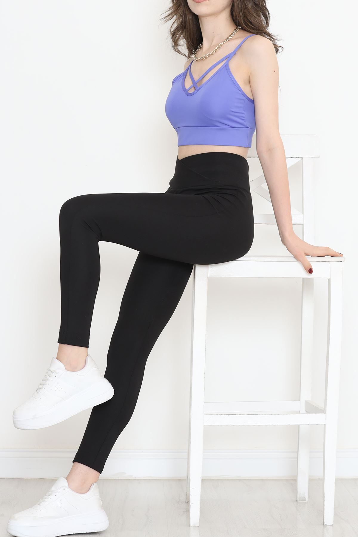 Askılı Spor Bustiyer Mavi - 9022.125.