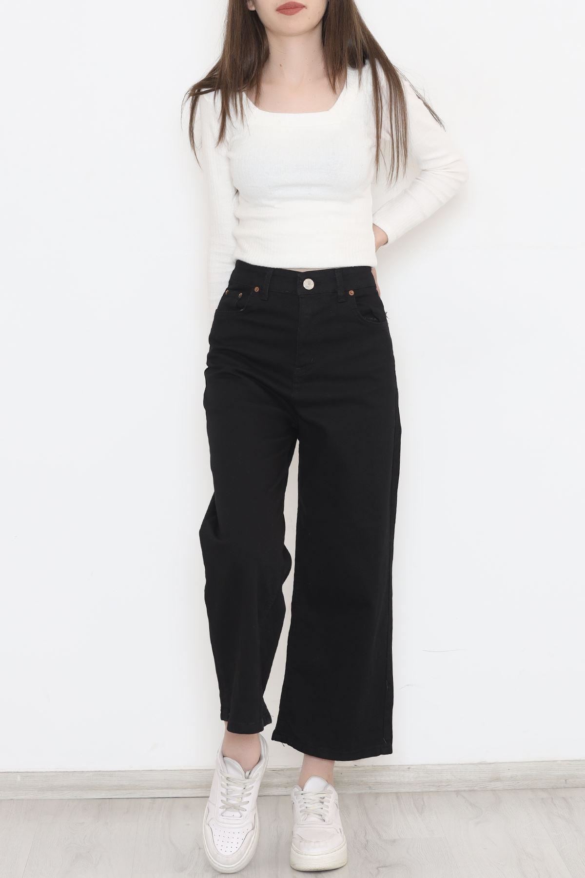 Palazzo Kot Pantolon Siyah2 - 10827.1431.