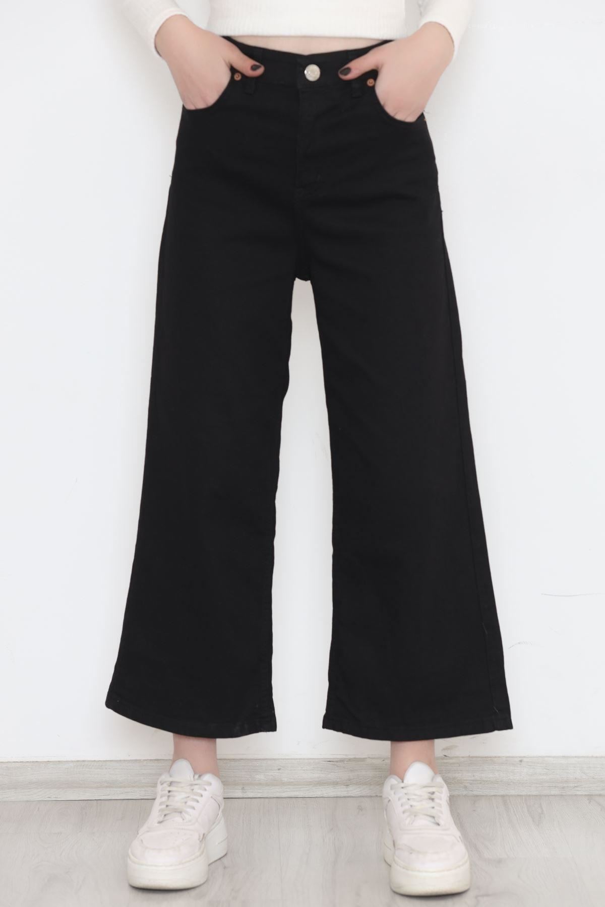 Palazzo Kot Pantolon Siyah2 - 10827.1431.