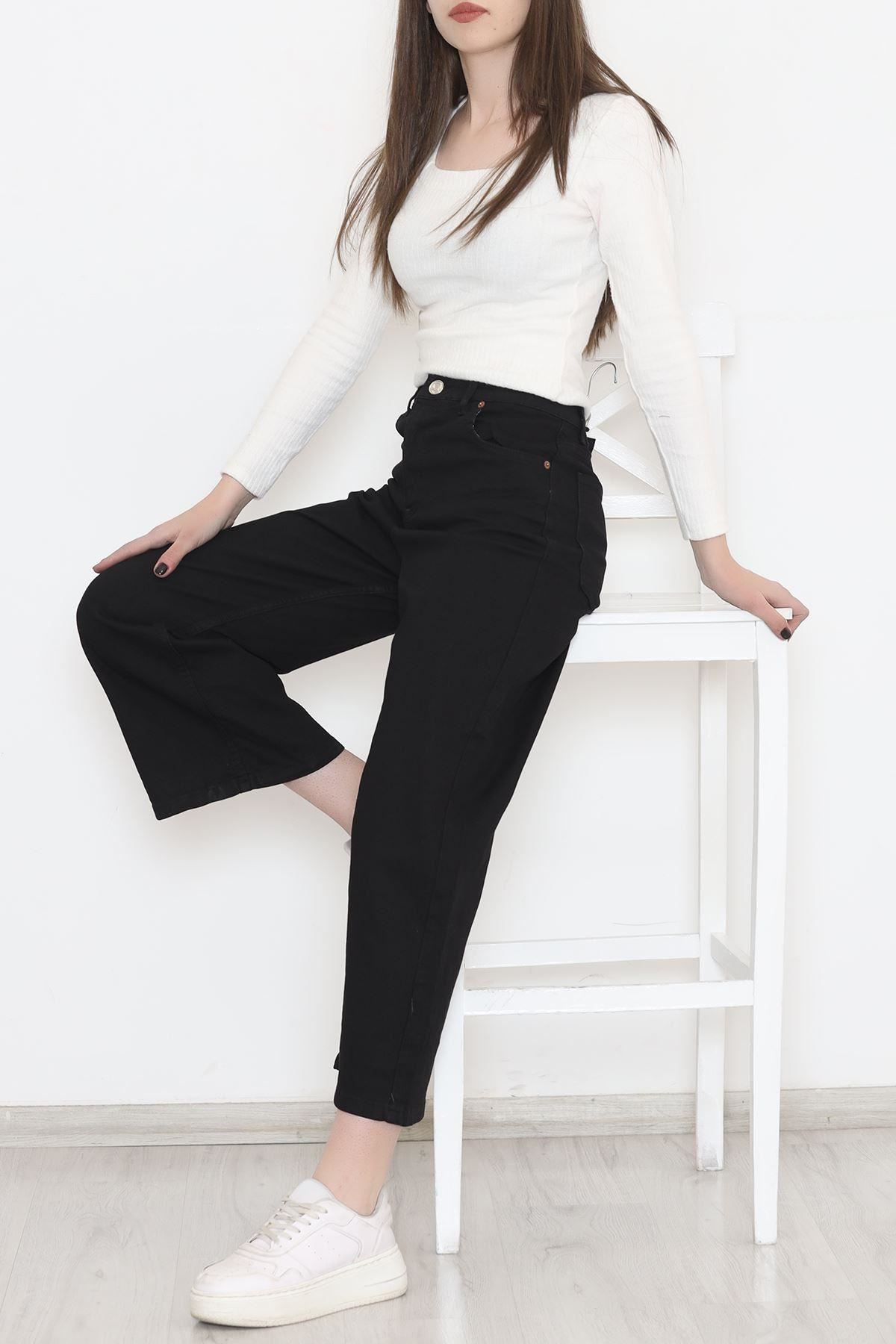 Palazzo Kot Pantolon Siyah2 - 10827.1431.