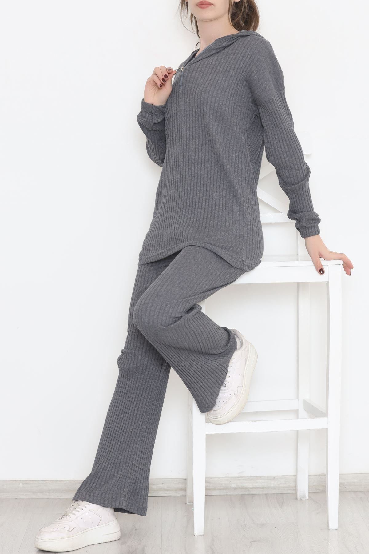 Kuşgözlü  Fitilli Takım Antrasit - 12200.1567.