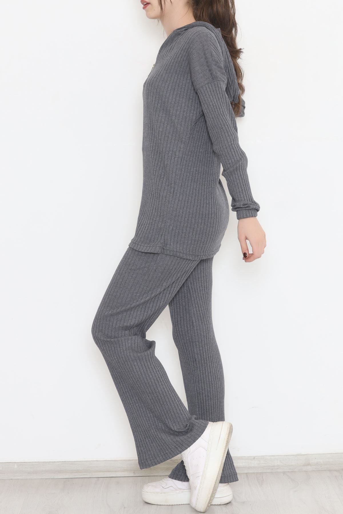 Kuşgözlü  Fitilli Takım Antrasit - 12200.1567.