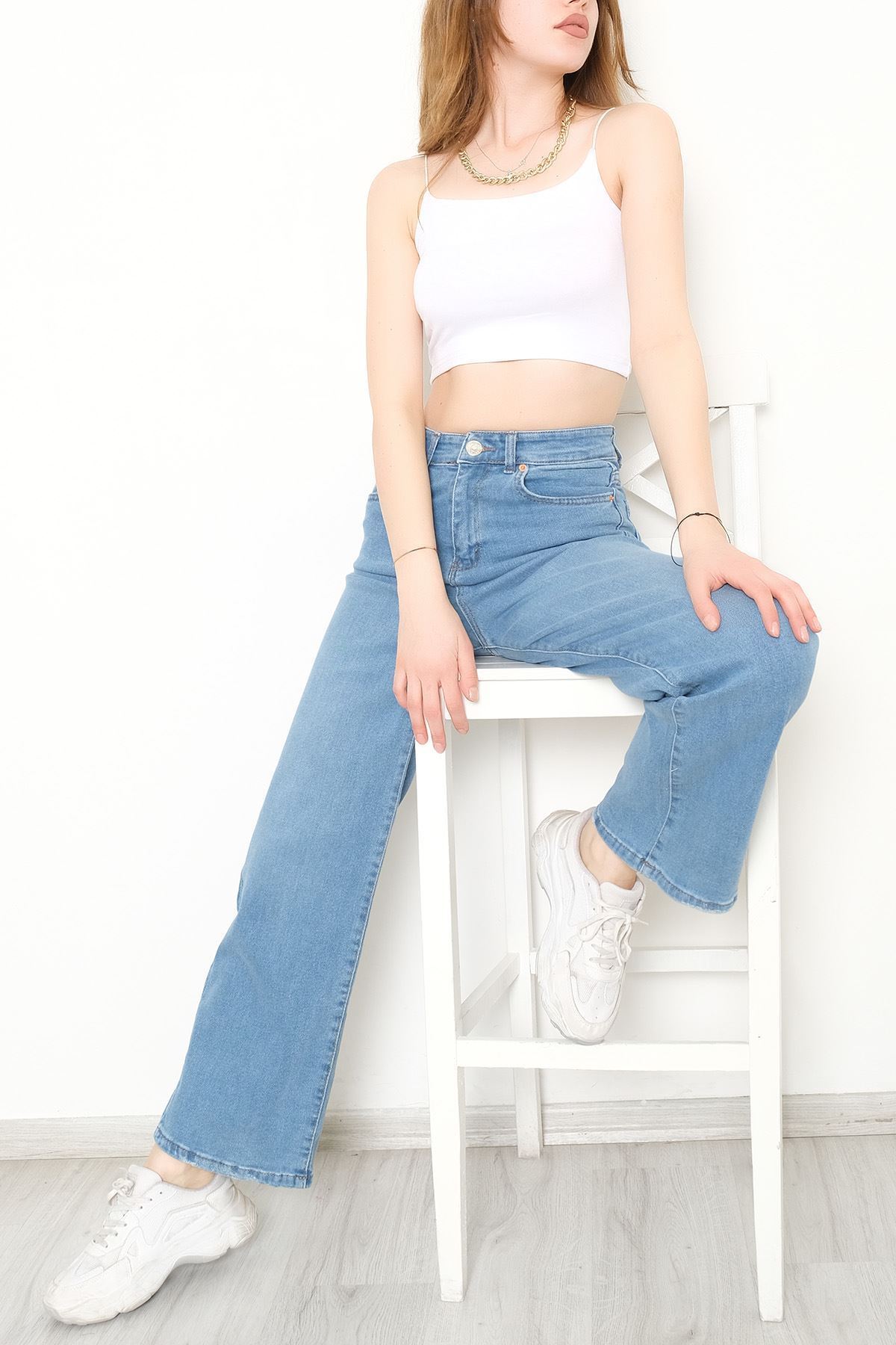 Palazzo Kot Pantolon Mavi - 10827.1431.