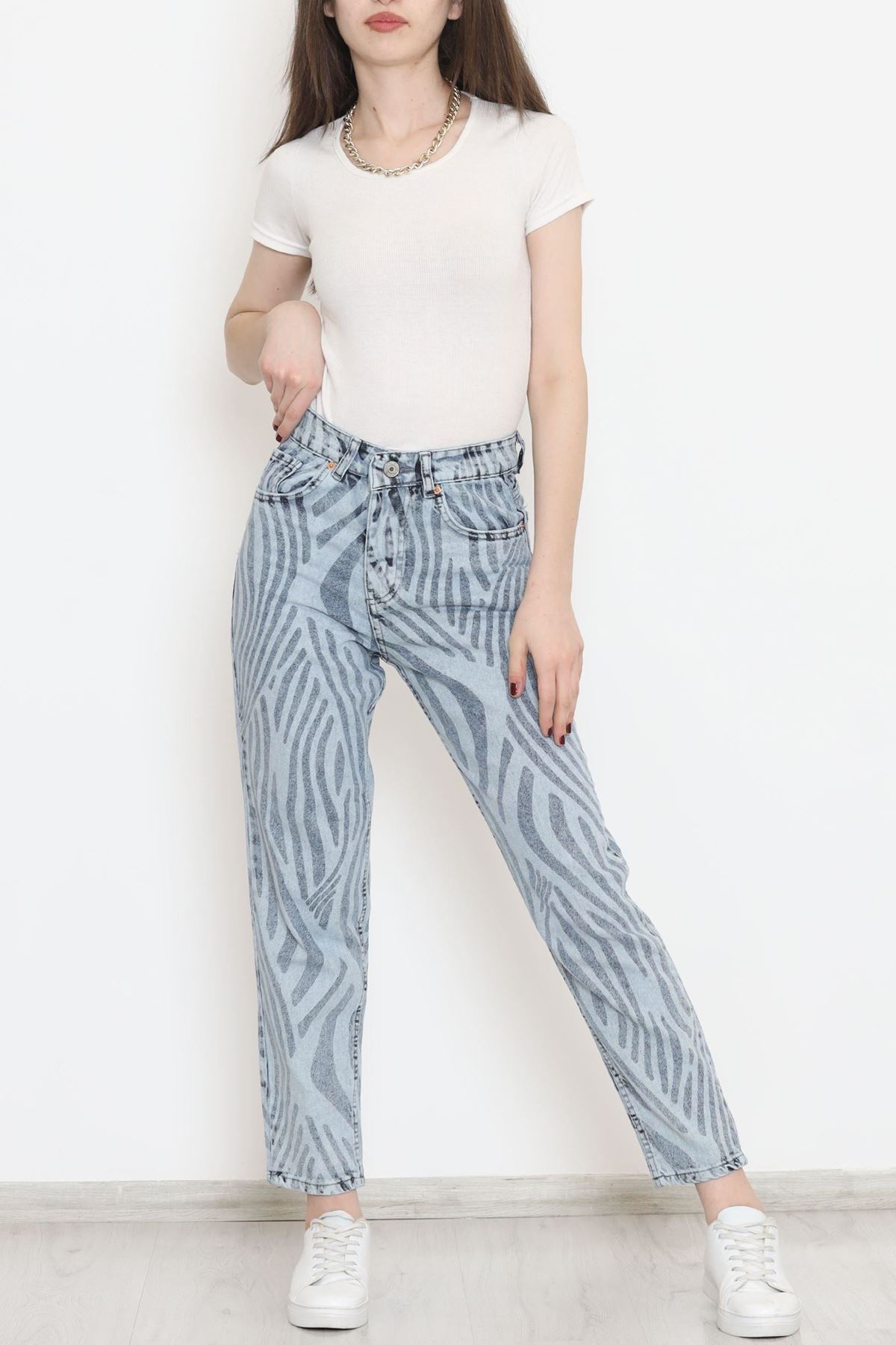 Boyfriend Kot Pantolon Mavidesenli - 11917.1431.