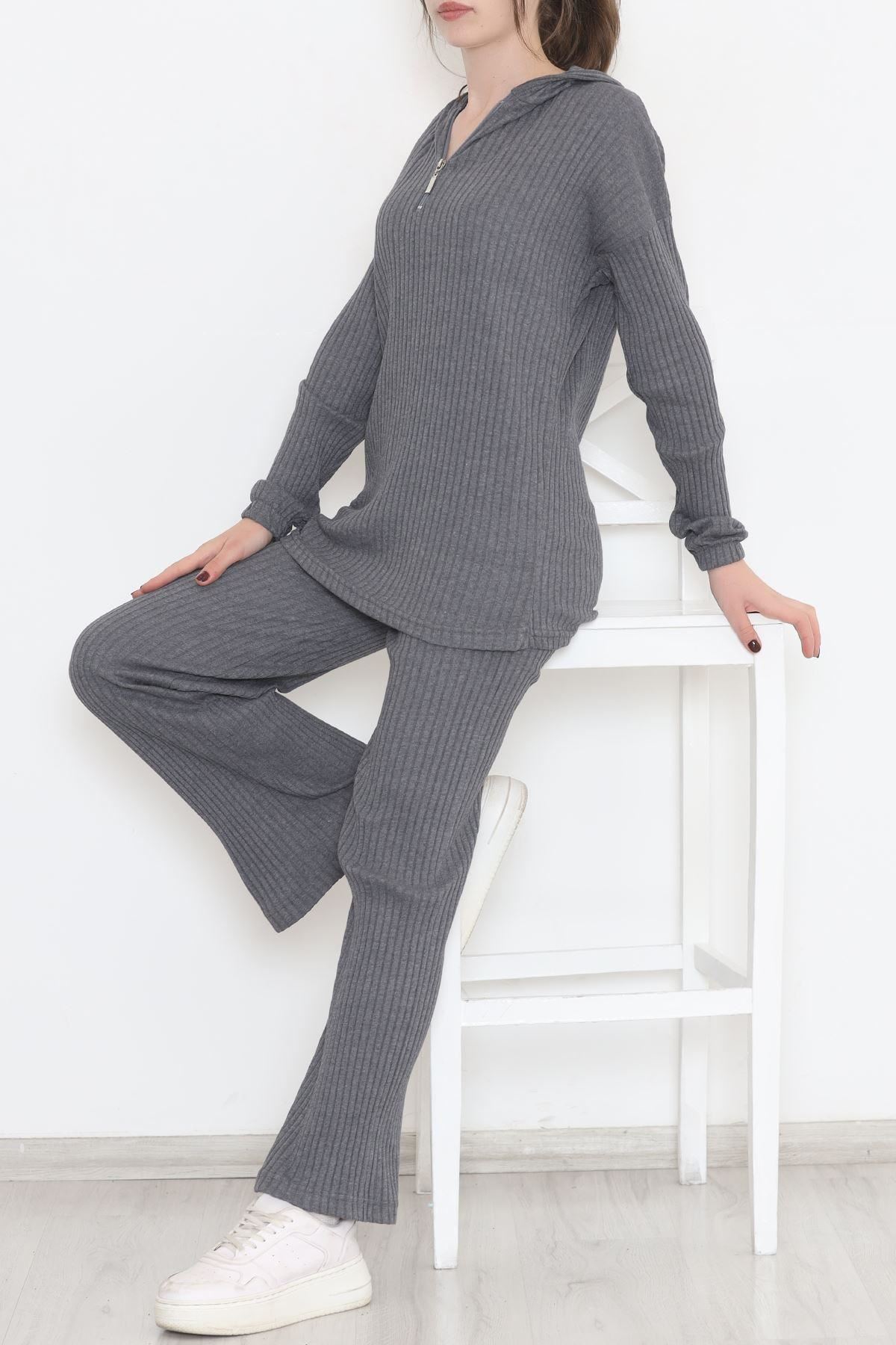 Kuşgözlü  Fitilli Takım Antrasit - 12200.1567.