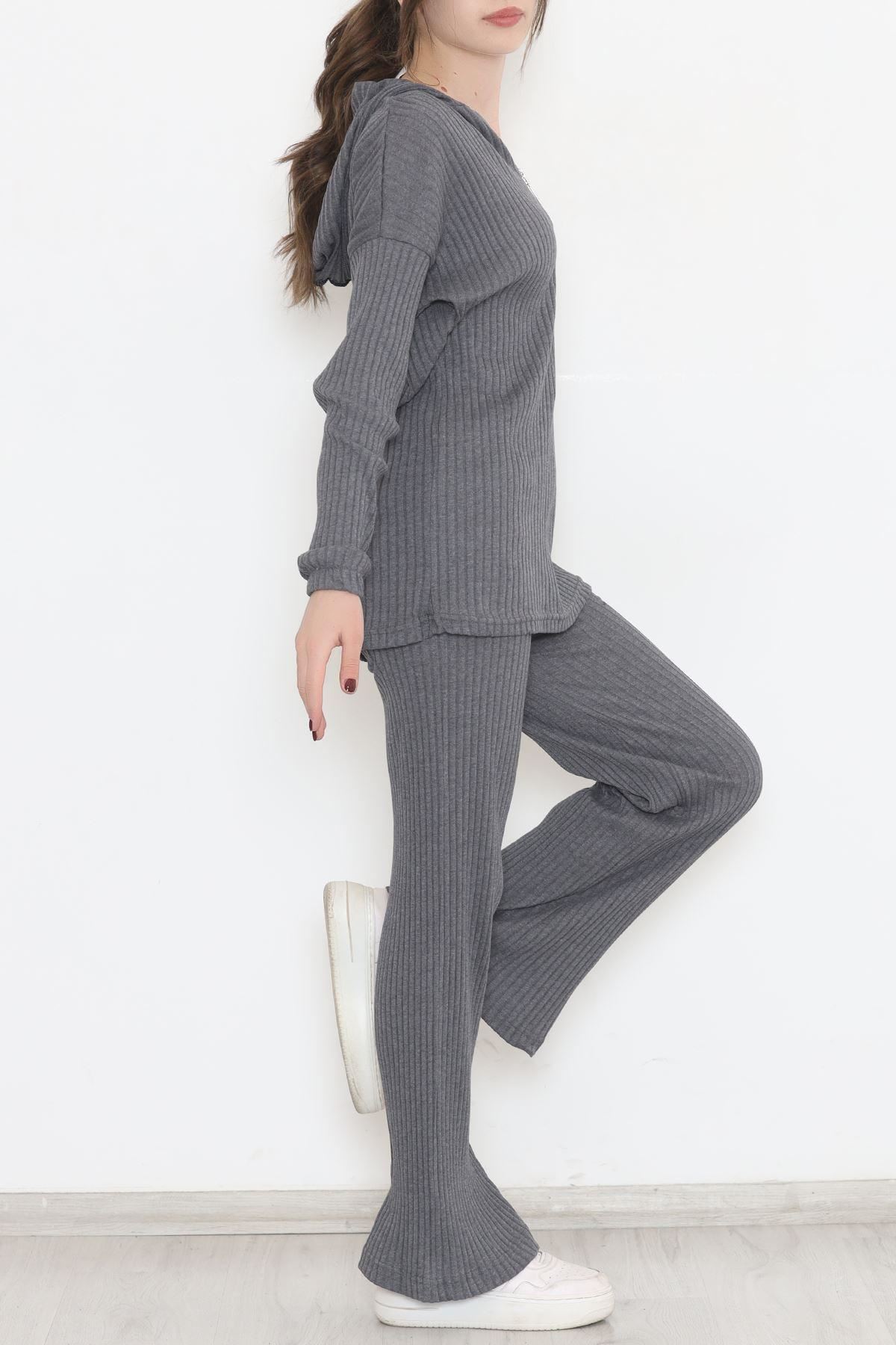 Kuşgözlü  Fitilli Takım Antrasit - 12200.1567.