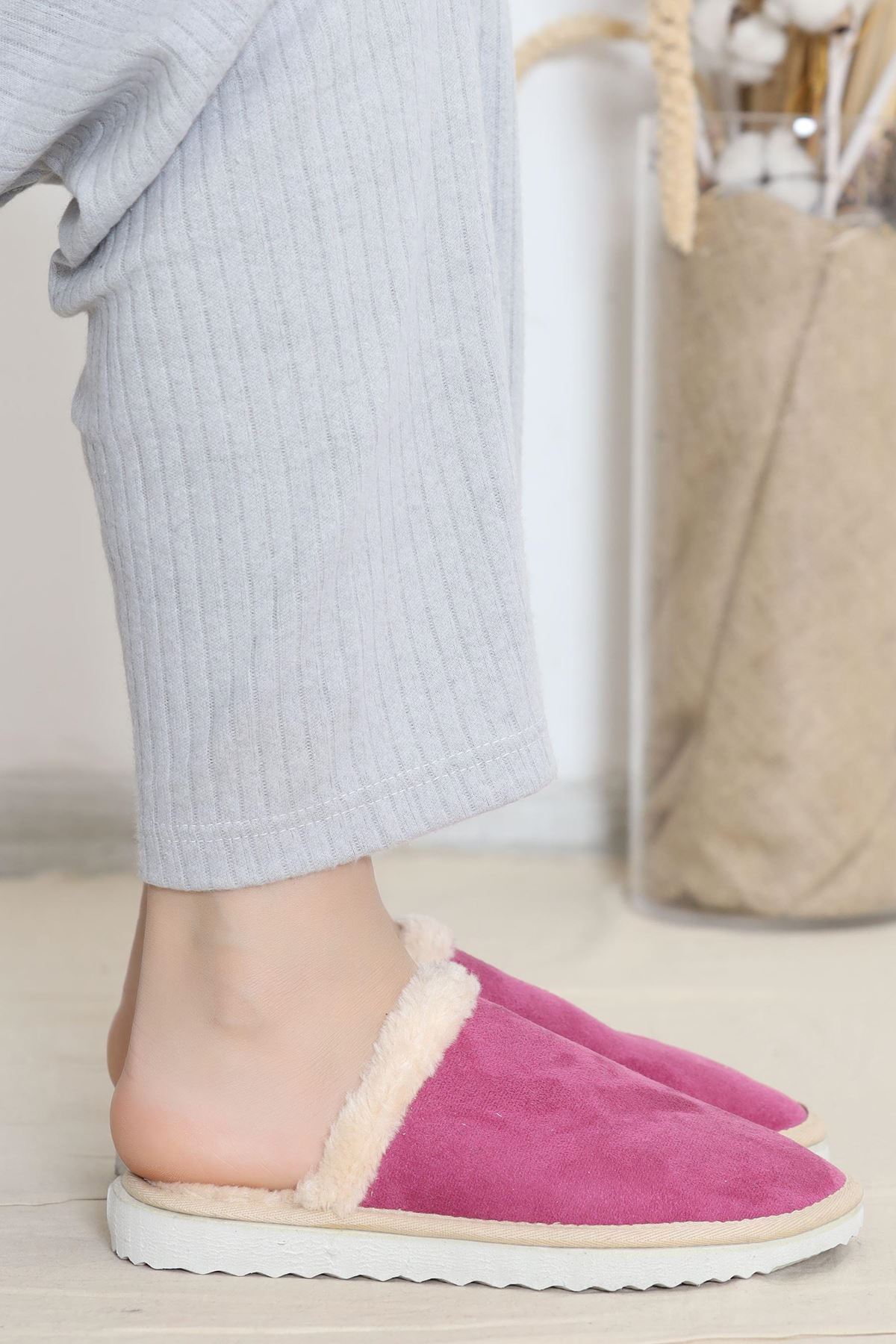 Süet Terlik Fuşya - 15561.264.