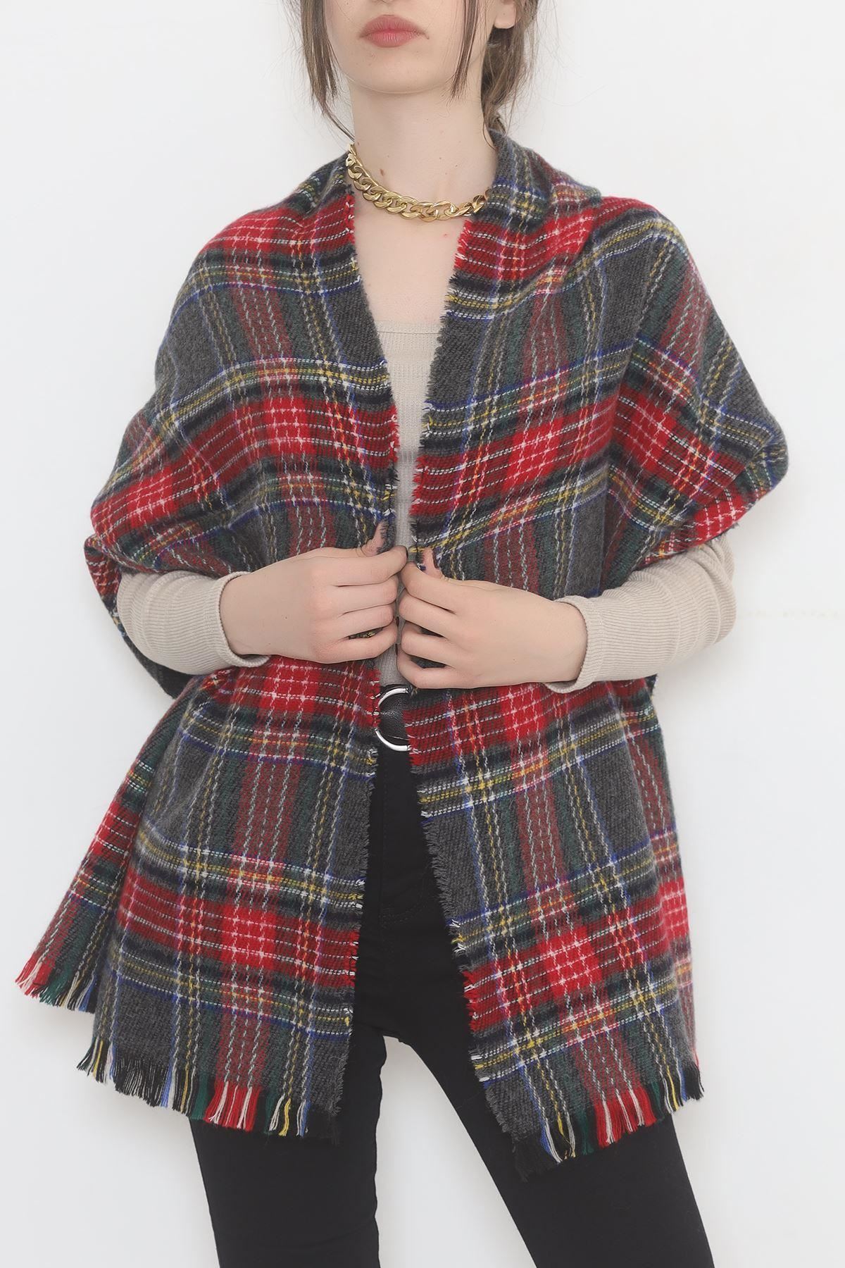 Kaşe Şal Fümekırmızı - 10372.750.