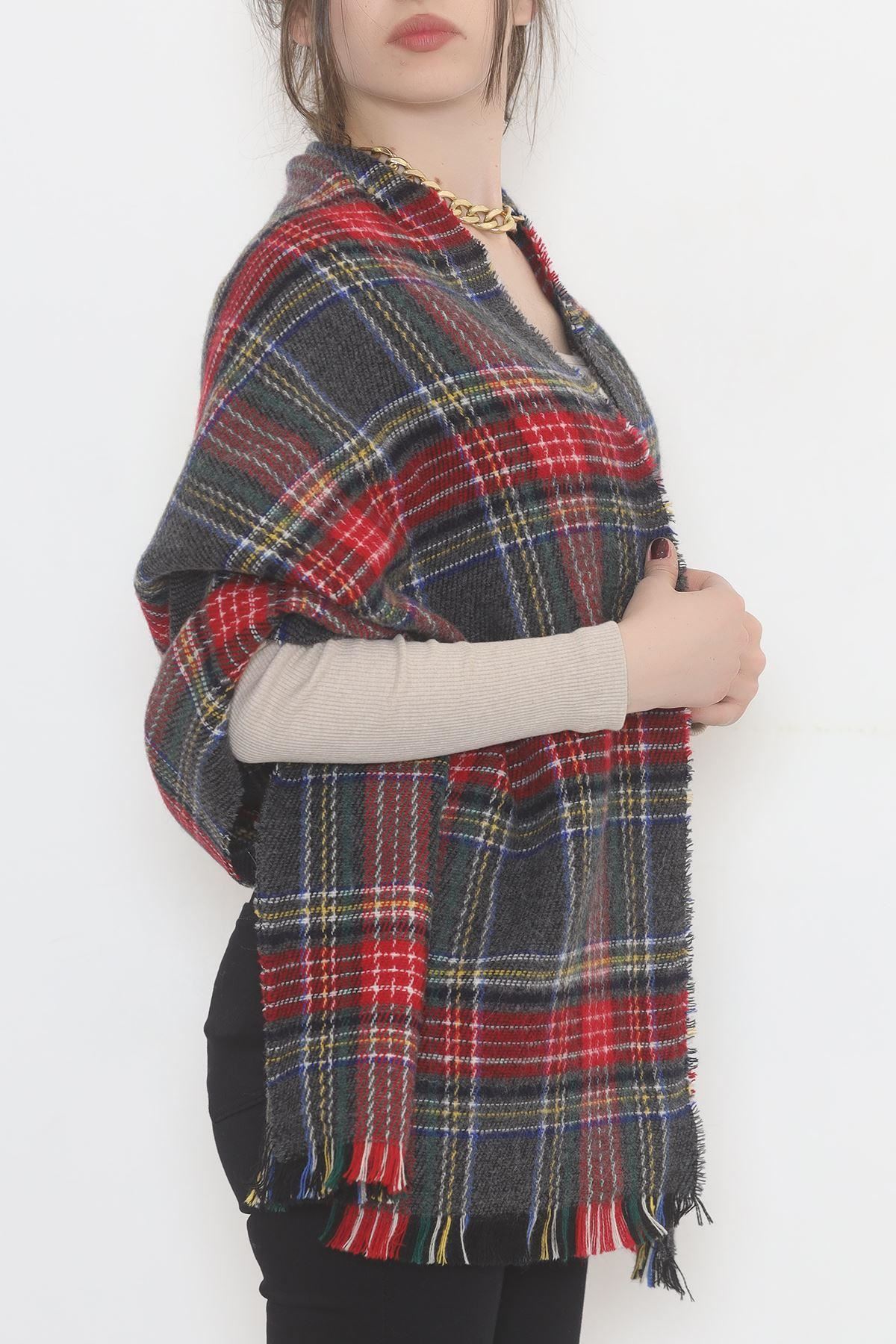 Kaşe Şal Fümekırmızı - 10372.750.