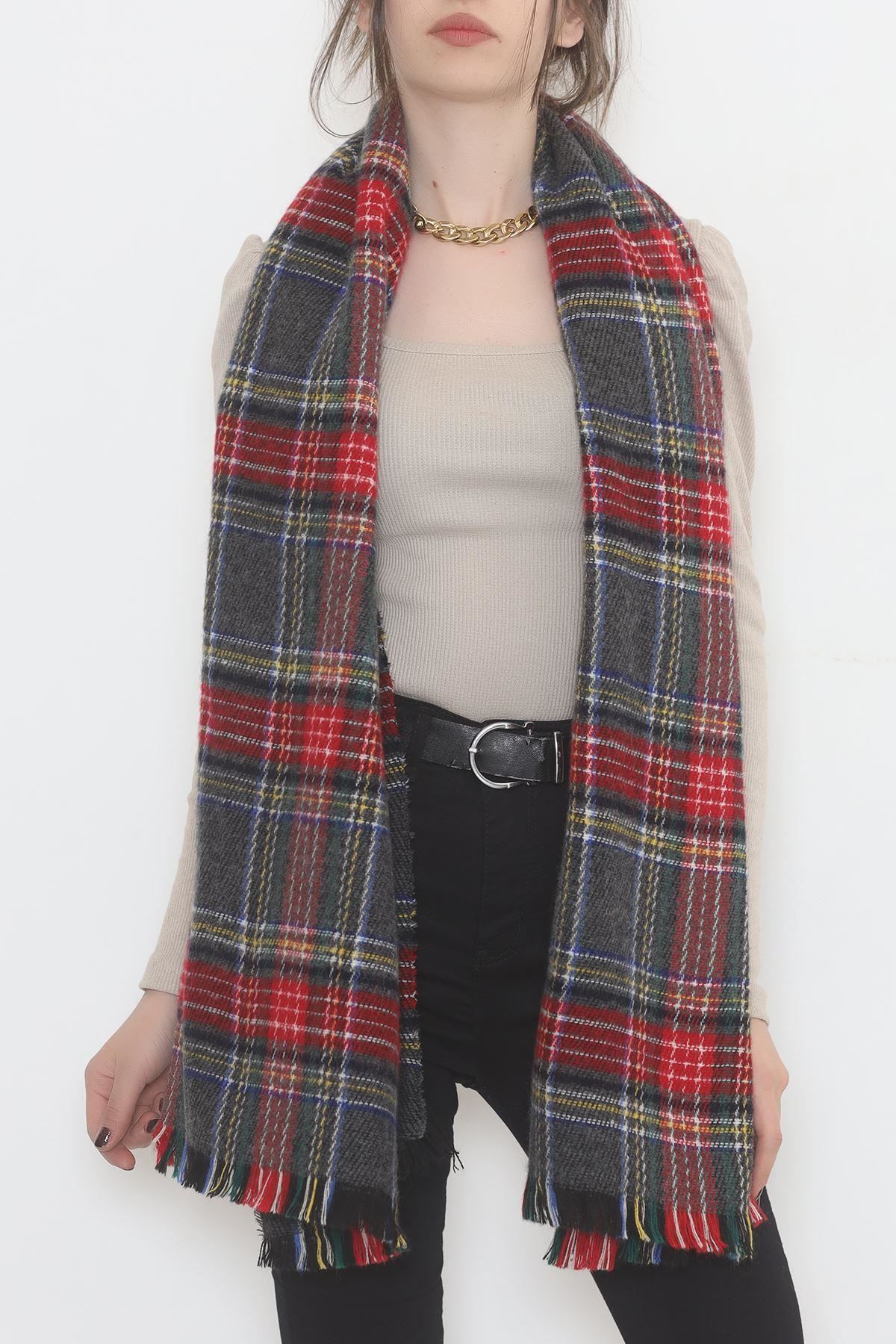 Kaşe Şal Fümekırmızı - 10372.750.