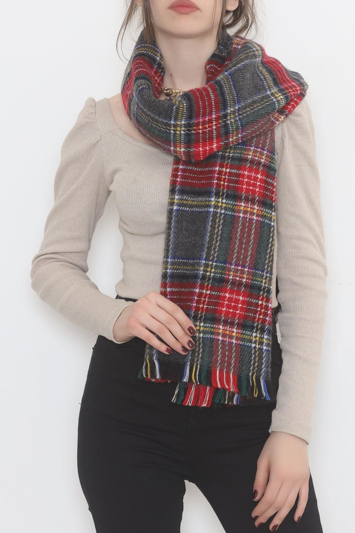 Kaşe Şal Fümekırmızı - 10372.750.