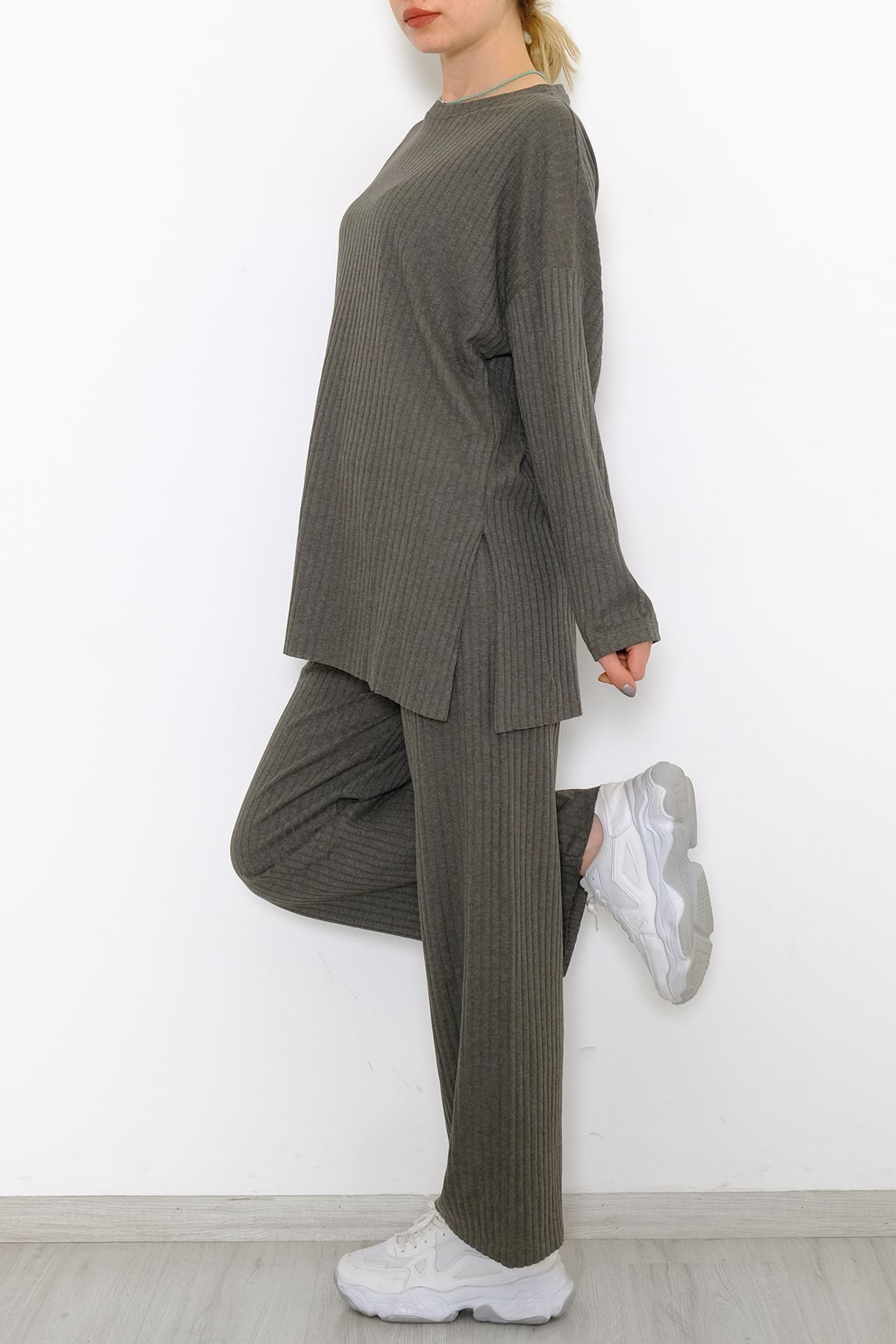 Uzun Kol Fitilli Takım Haki - 10147.1567.