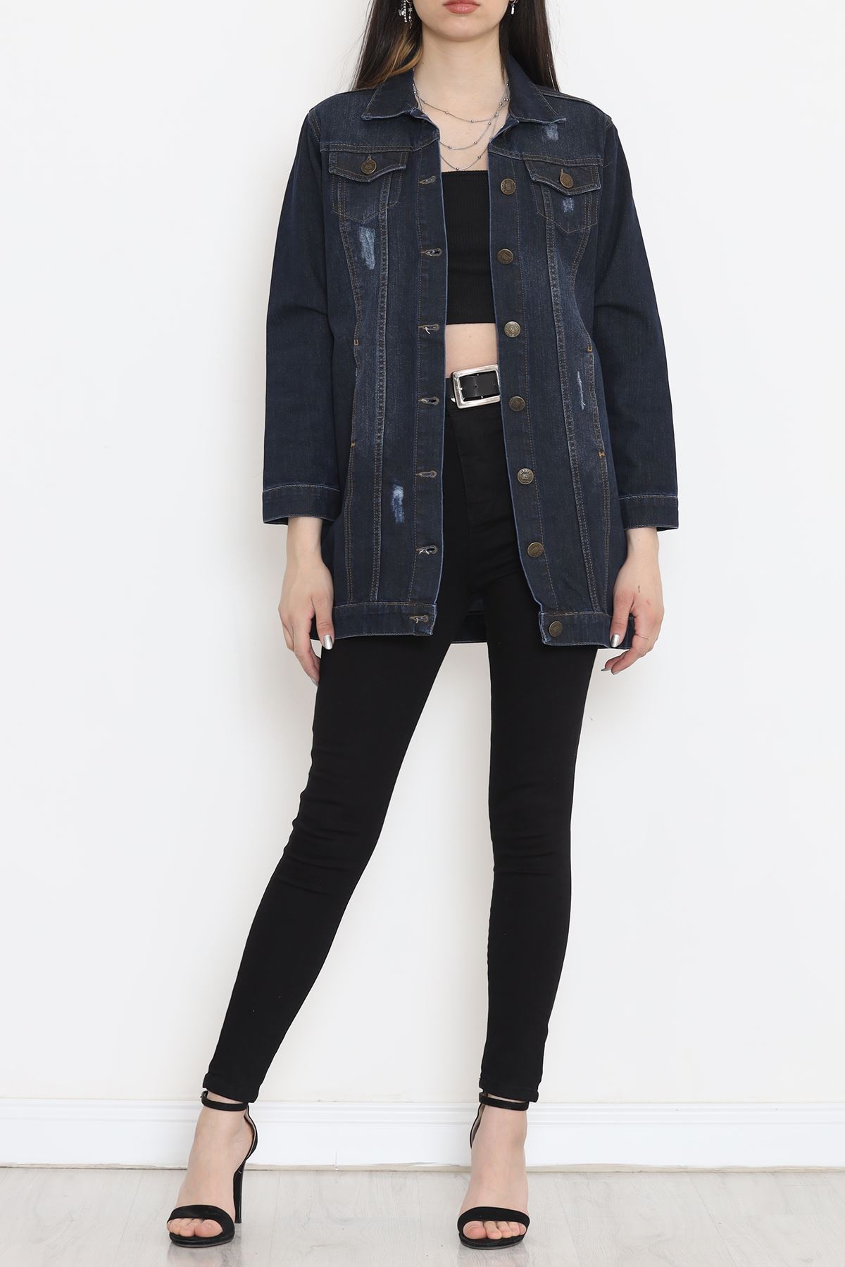 Lazerli Kot Ceket Koyulaci - 18261.1831.