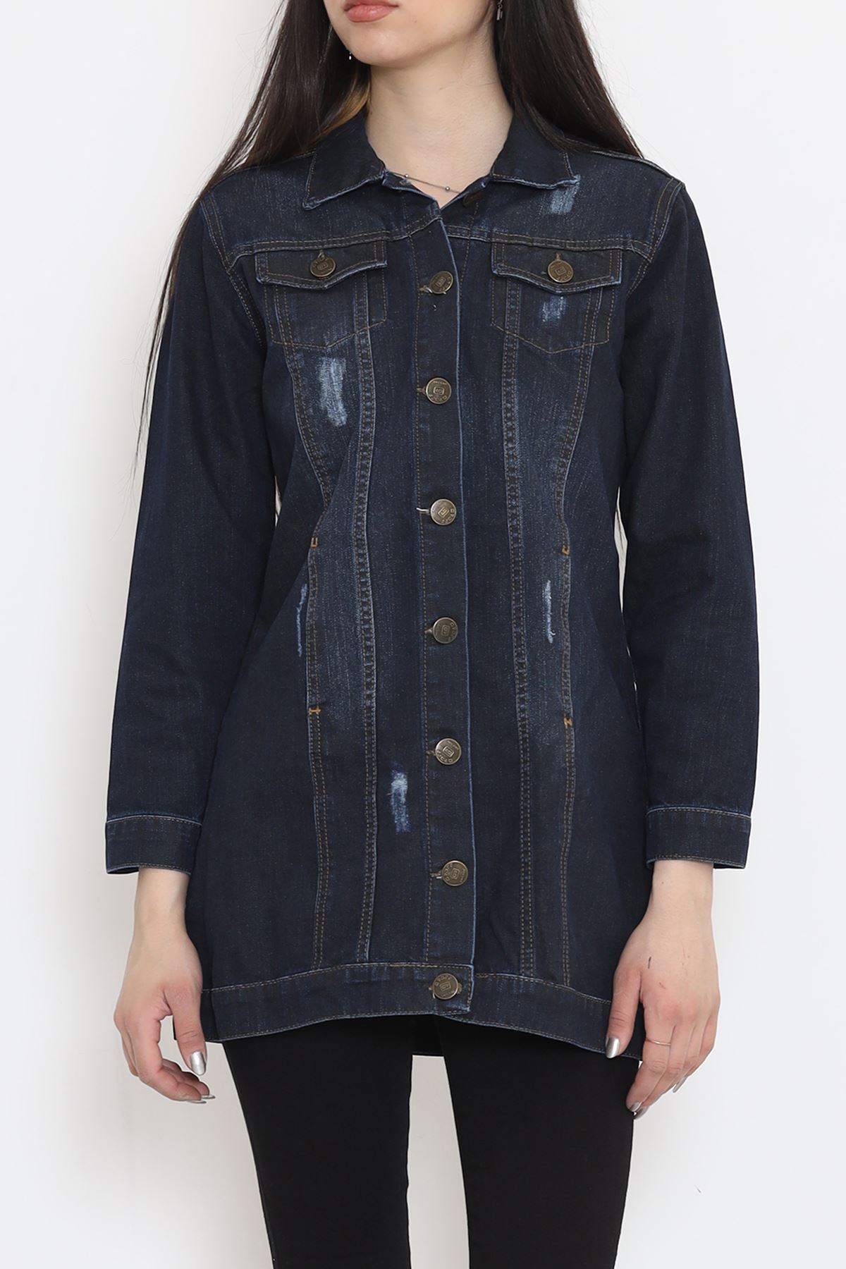 Lazerli Kot Ceket Koyulaci - 18261.1831.