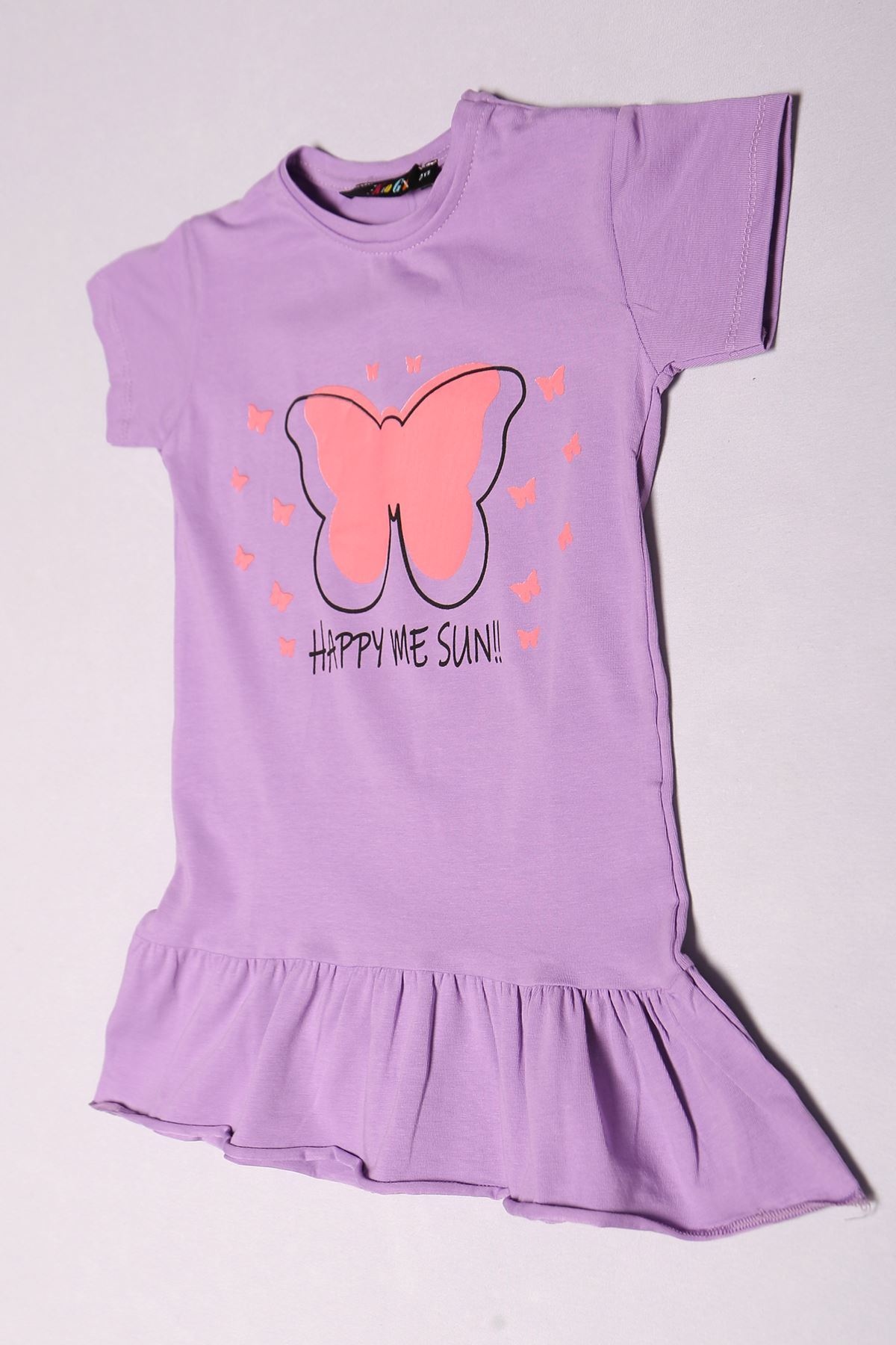 2-5 Yaş Çocuk Elbise Lila - 18093.1567.