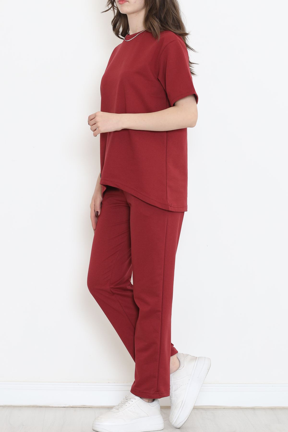 Salaş Kalıp Eşofman Takımı Bordo - 16608.5238.