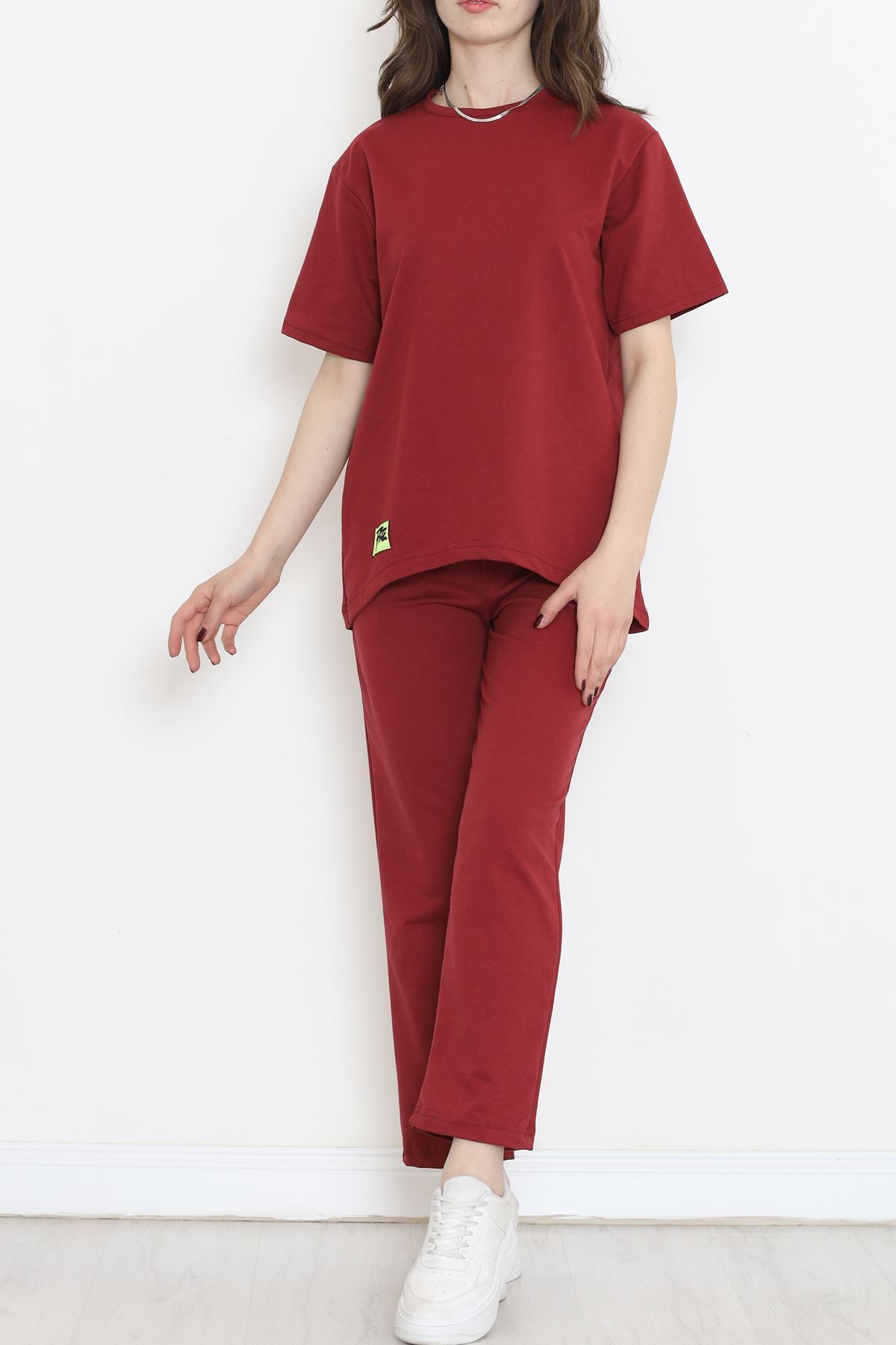 Salaş Kalıp Eşofman Takımı Bordo - 16608.5238.