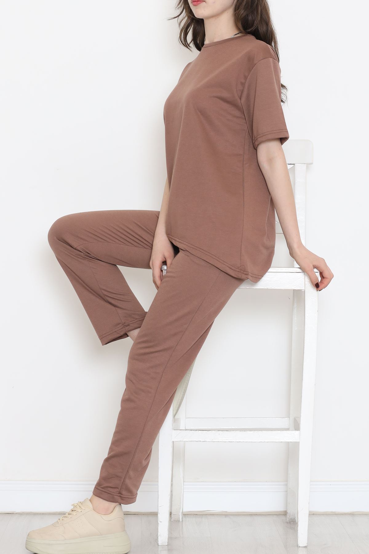 Salaş Kalıp Eşofman Takımı Acıkahve - 16608.5238.