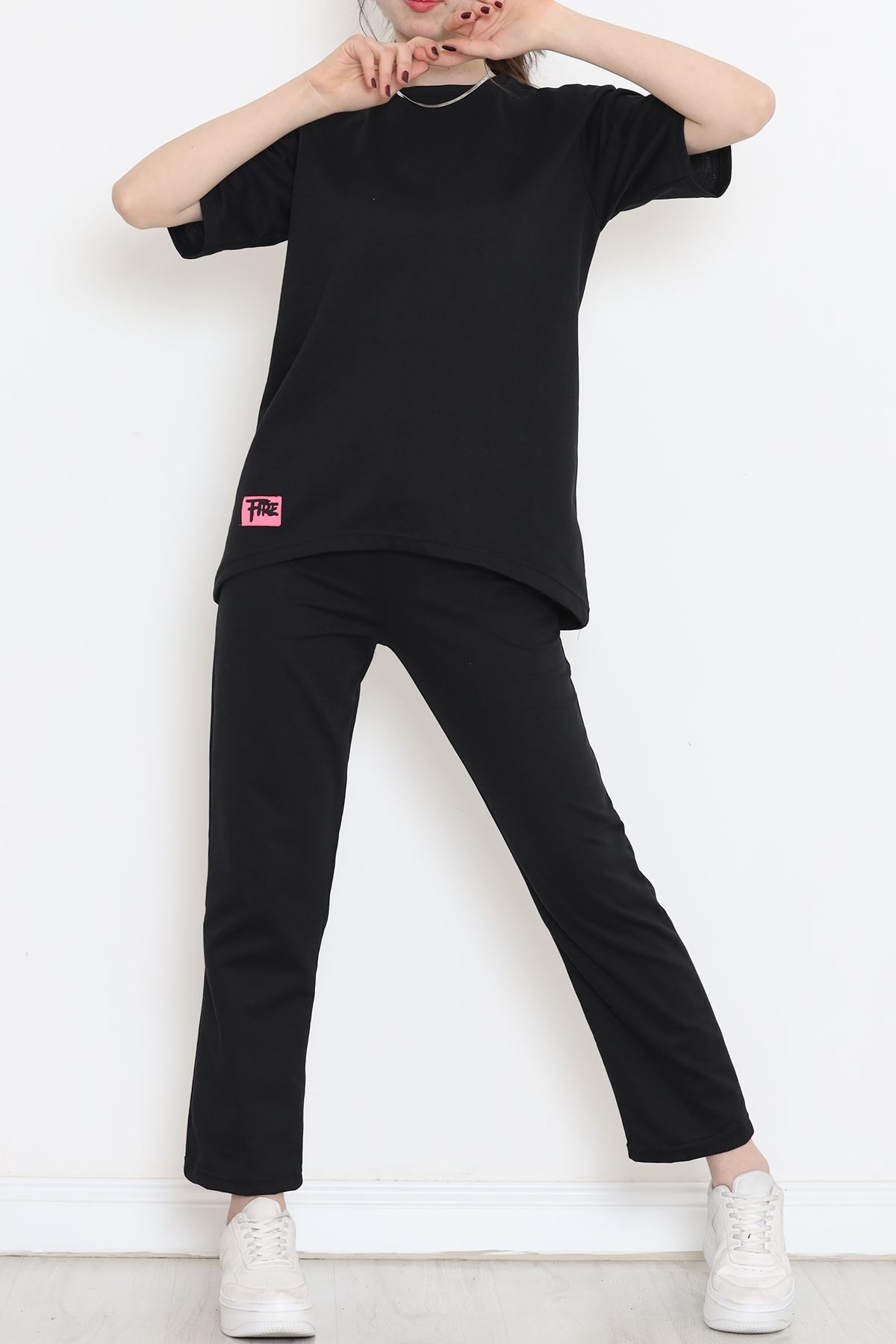 Salaş Kalıp Eşofman Takımı Siyah - 16608.5238.