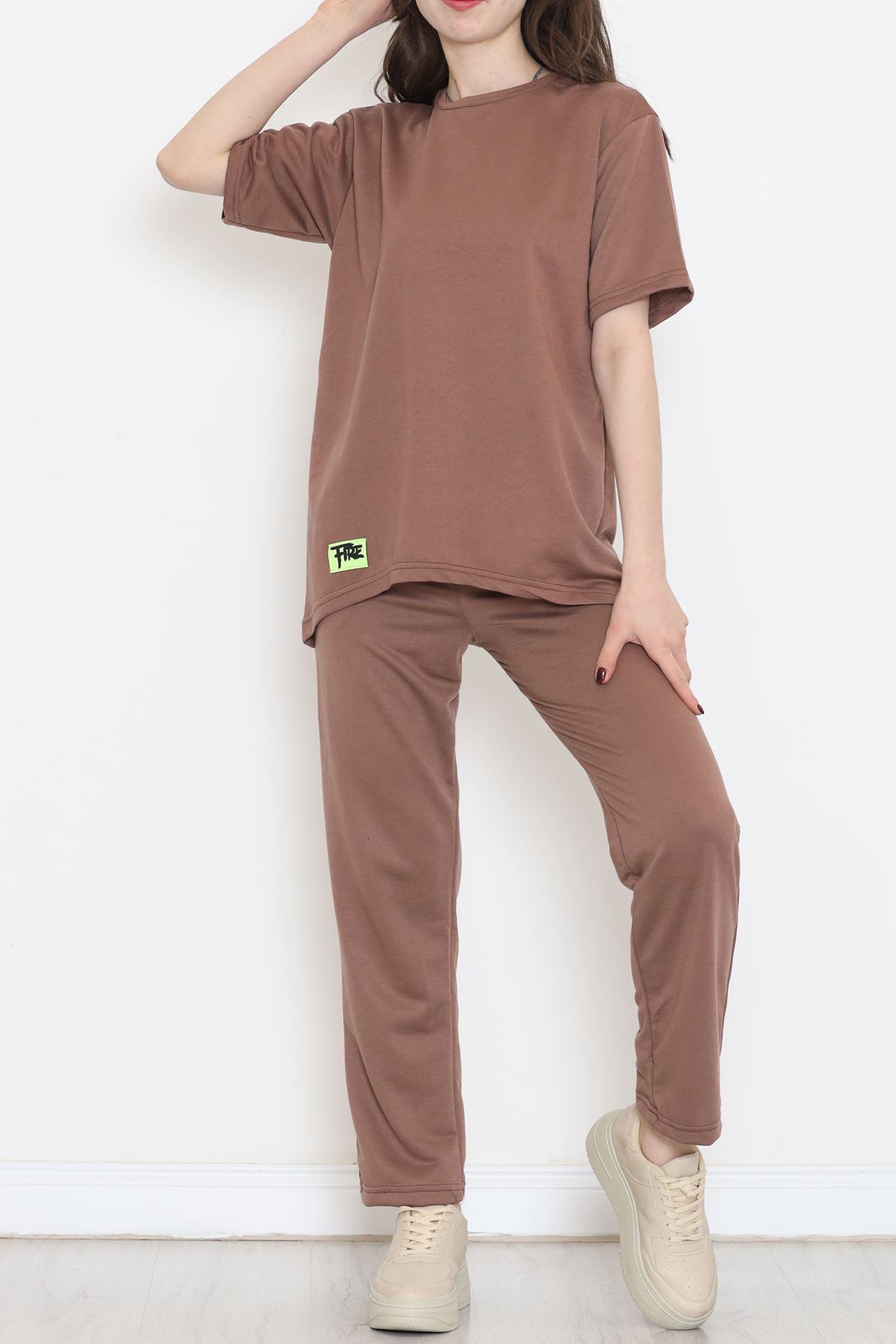 Salaş Kalıp Eşofman Takımı Acıkahve - 16608.5238.